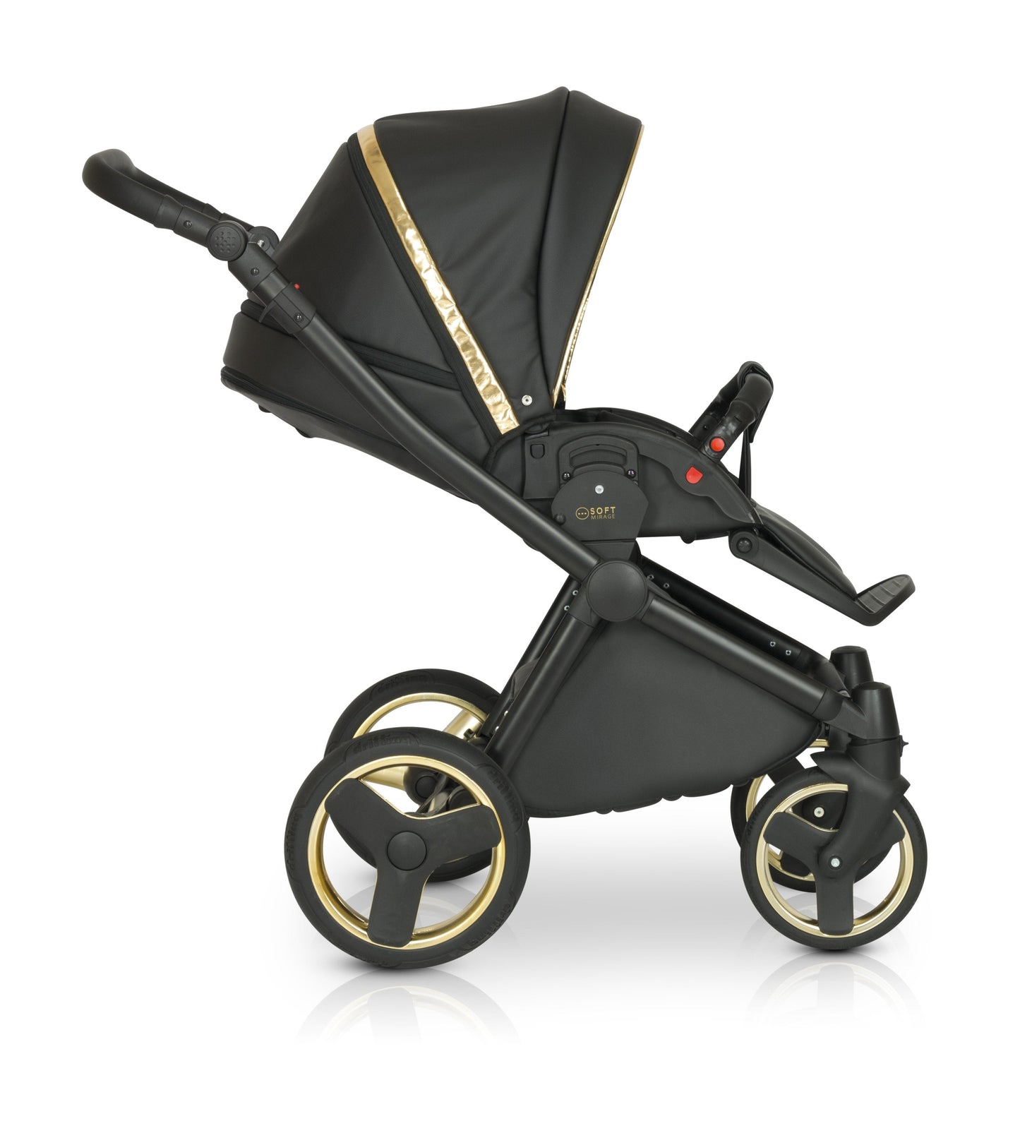 Mirage Soft Stroller 3in1 – 3in1 Baby Pram Stroller Travel System with Car Seat – LuxePram UK