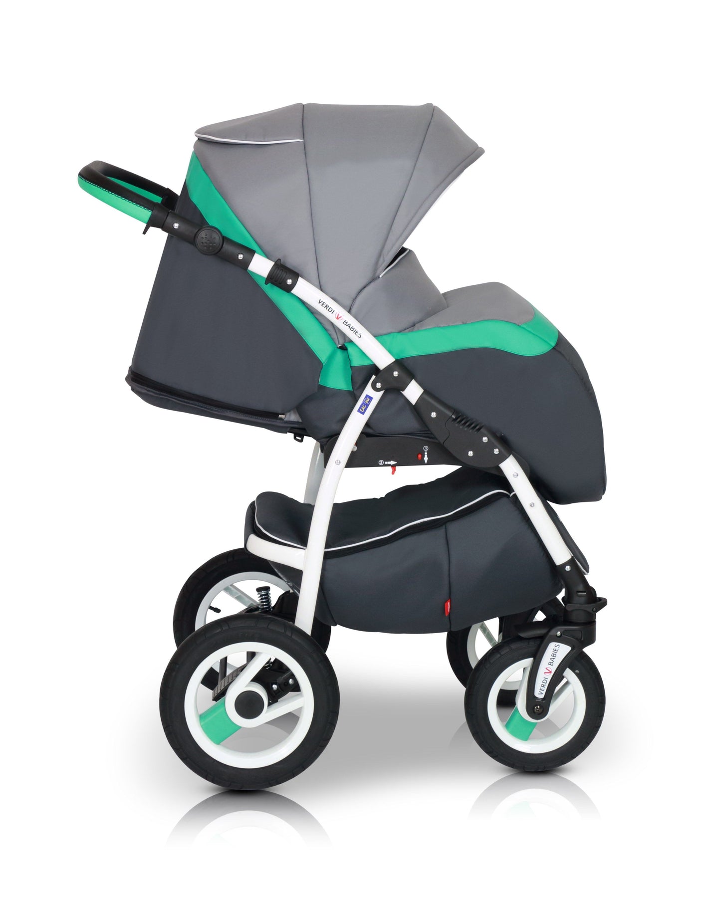 Optima Eco Line Stroller 3in1 – 3in1 Baby Pram Stroller Travel System with Car Seat – LuxePram UK