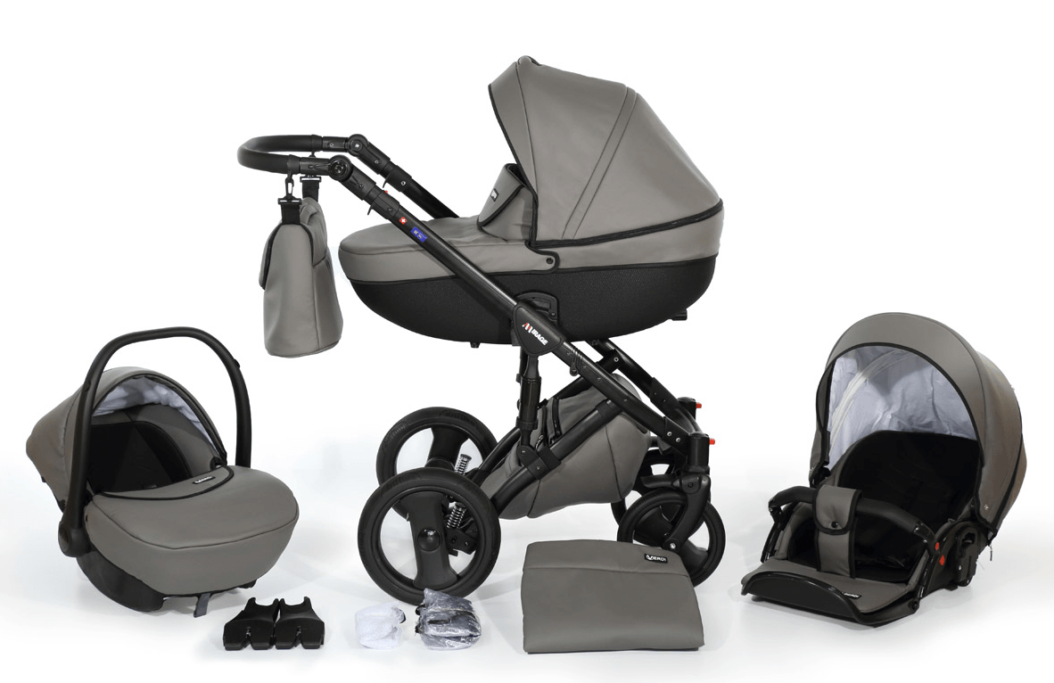 Mirage Livio Eco Premium Stroller 3in1 – 3in1 Baby Pram Stroller Travel System with Car Seat – LuxePram UK