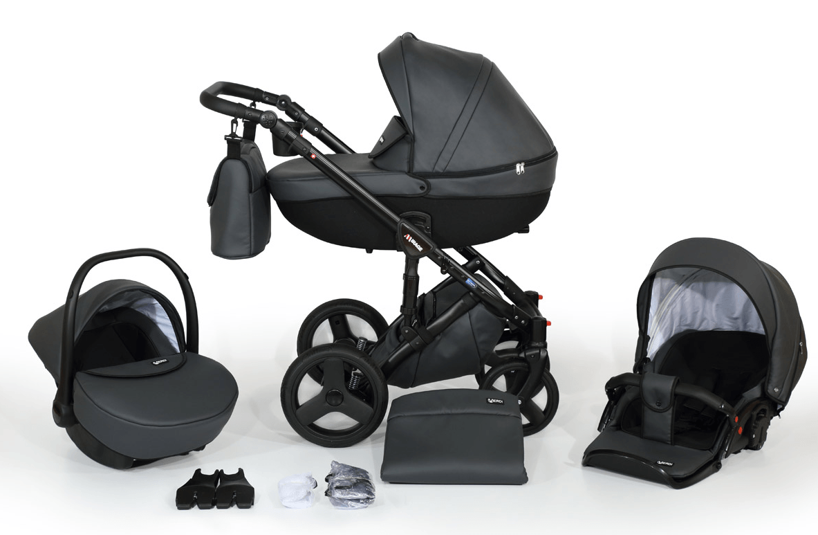 Mirage Livio Eco Premium Stroller 3in1 – 3in1 Baby Pram Stroller Travel System with Car Seat – LuxePram UK