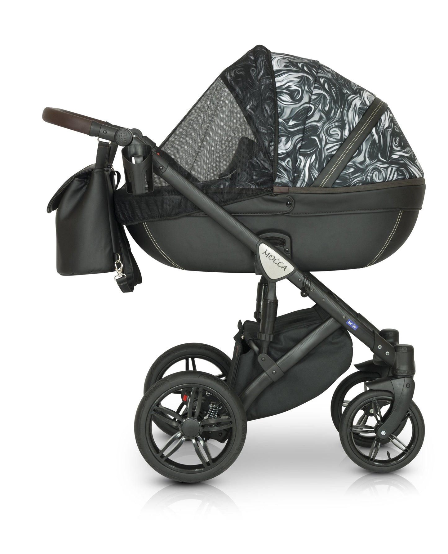 Mocca Stroller 3in1 – 3in1 Baby Pram Stroller Travel System with Car Seat – LuxePram UK