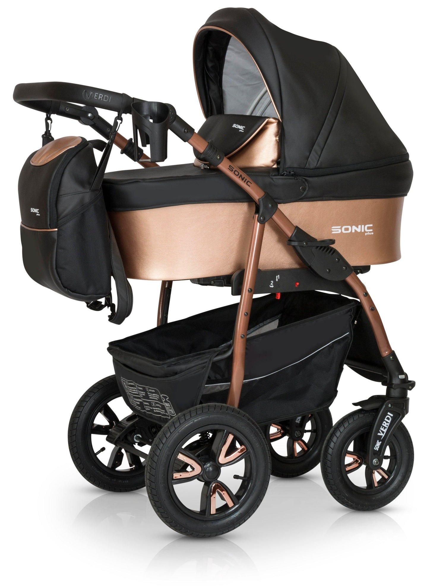 SONIC PRO 3in1 c1 – 3in1 Baby Pram Stroller Travel System with Car Seat – LuxePram UK