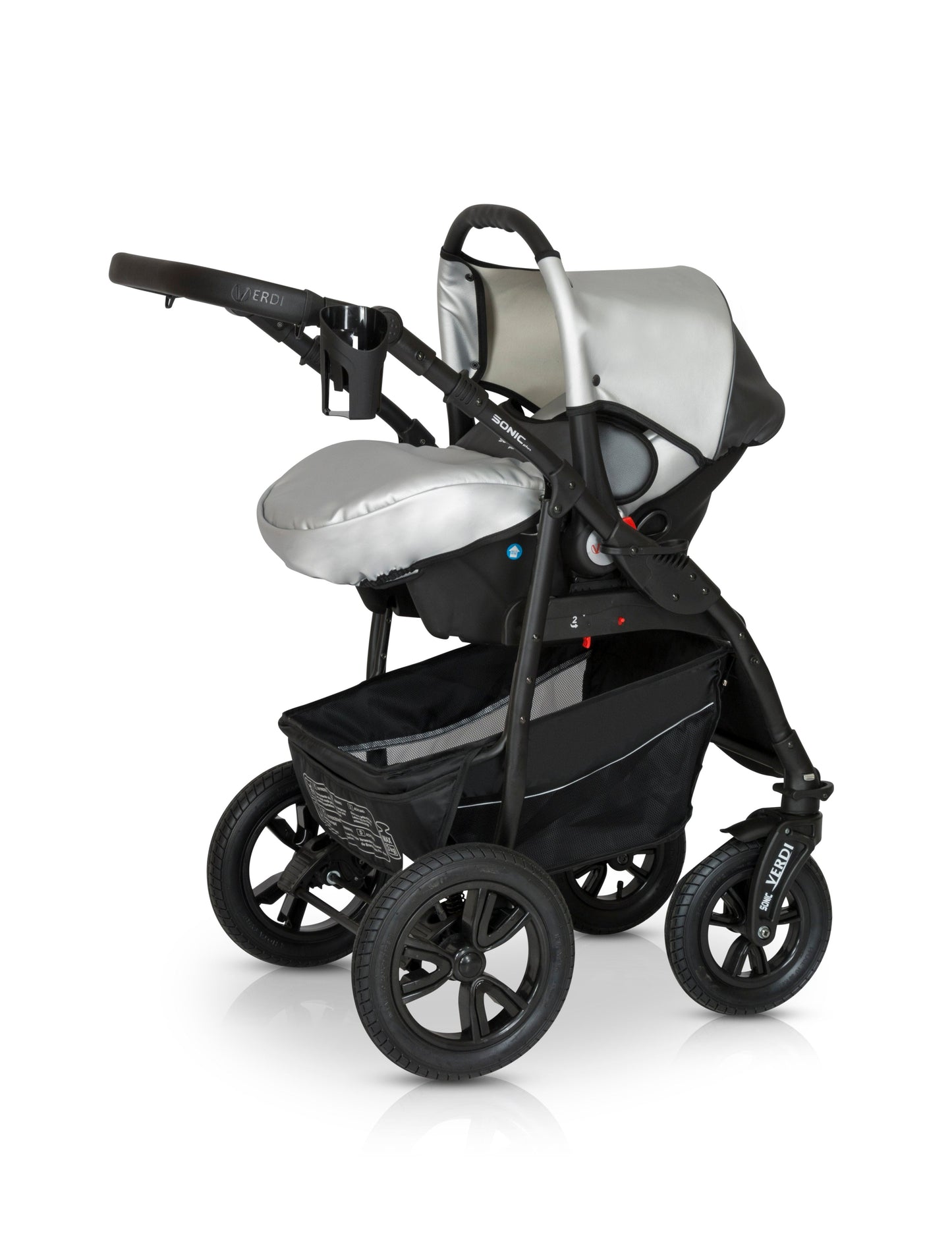 SONIC PRO 3in1 – 3in1 Baby Pram Stroller Travel System with Car Seat – LuxePram UK