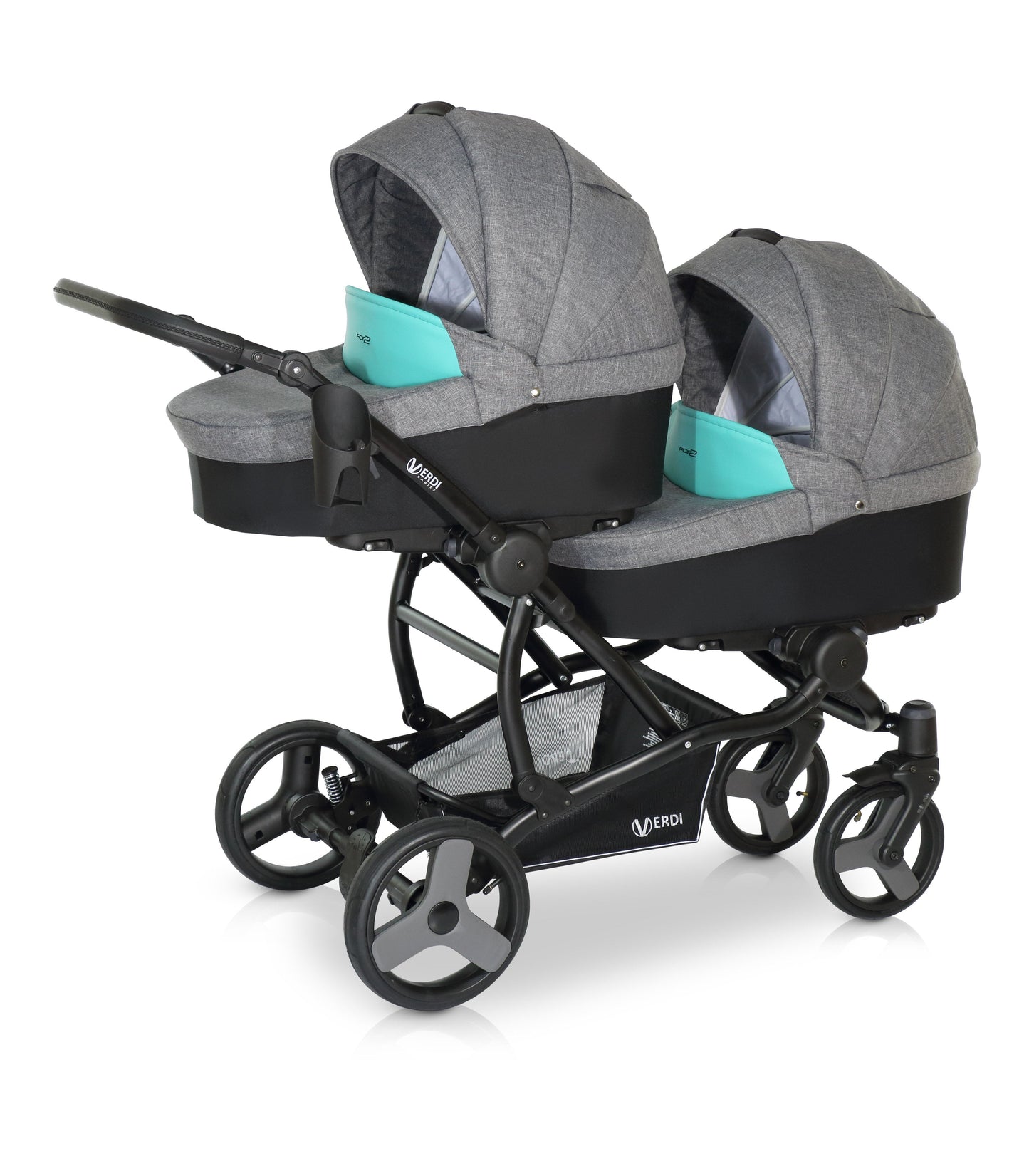 The For 2 Double buggy 3 in 1 | 2 in 1 1 2in1 – 3in1 Baby Pram Stroller Travel System with Car Seat – LuxePram UK