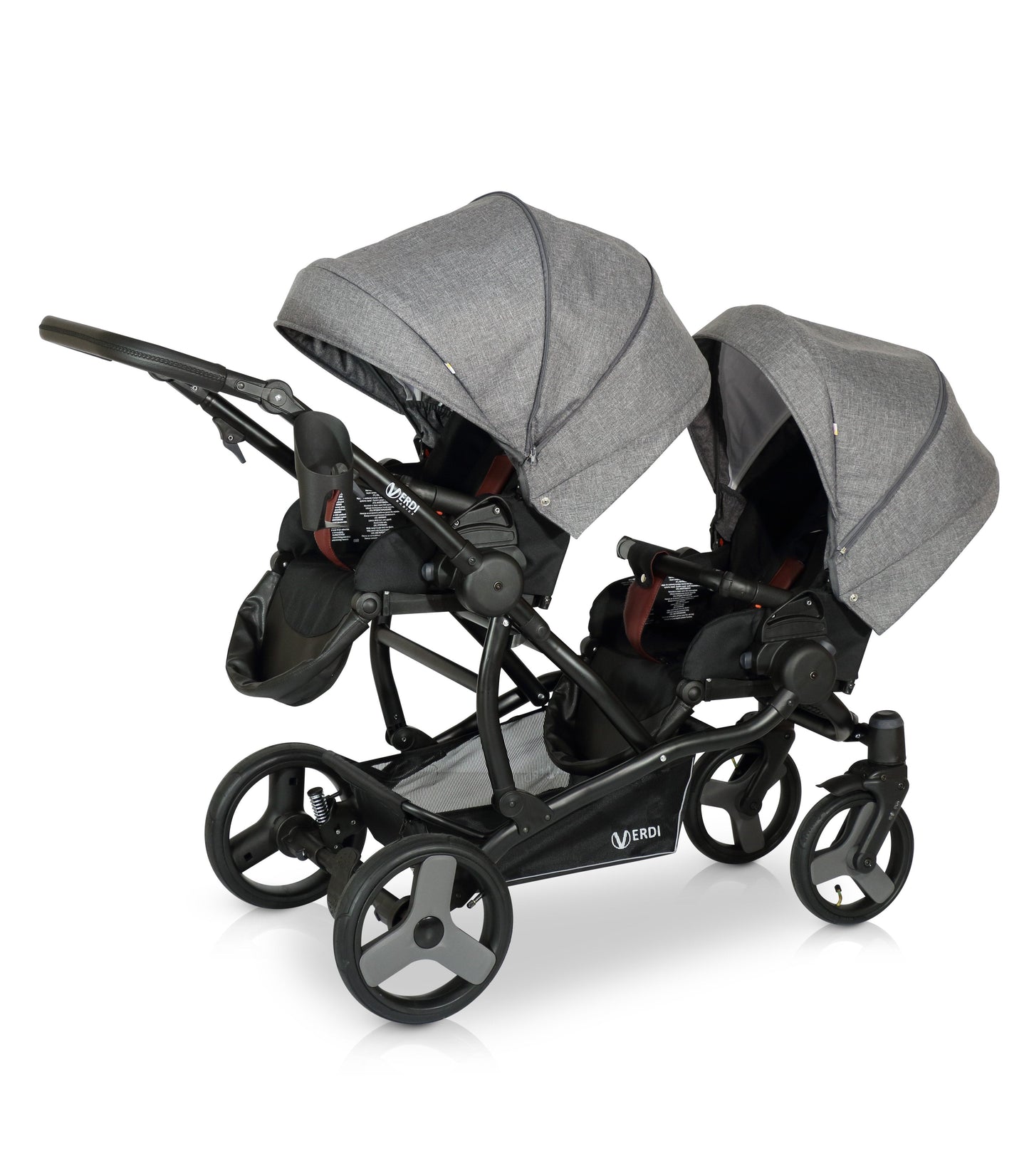 The For 2 Double buggy 3 in 1 | 2 in 1 – 3in1 Baby Pram Stroller Travel System with Car Seat – LuxePram UK