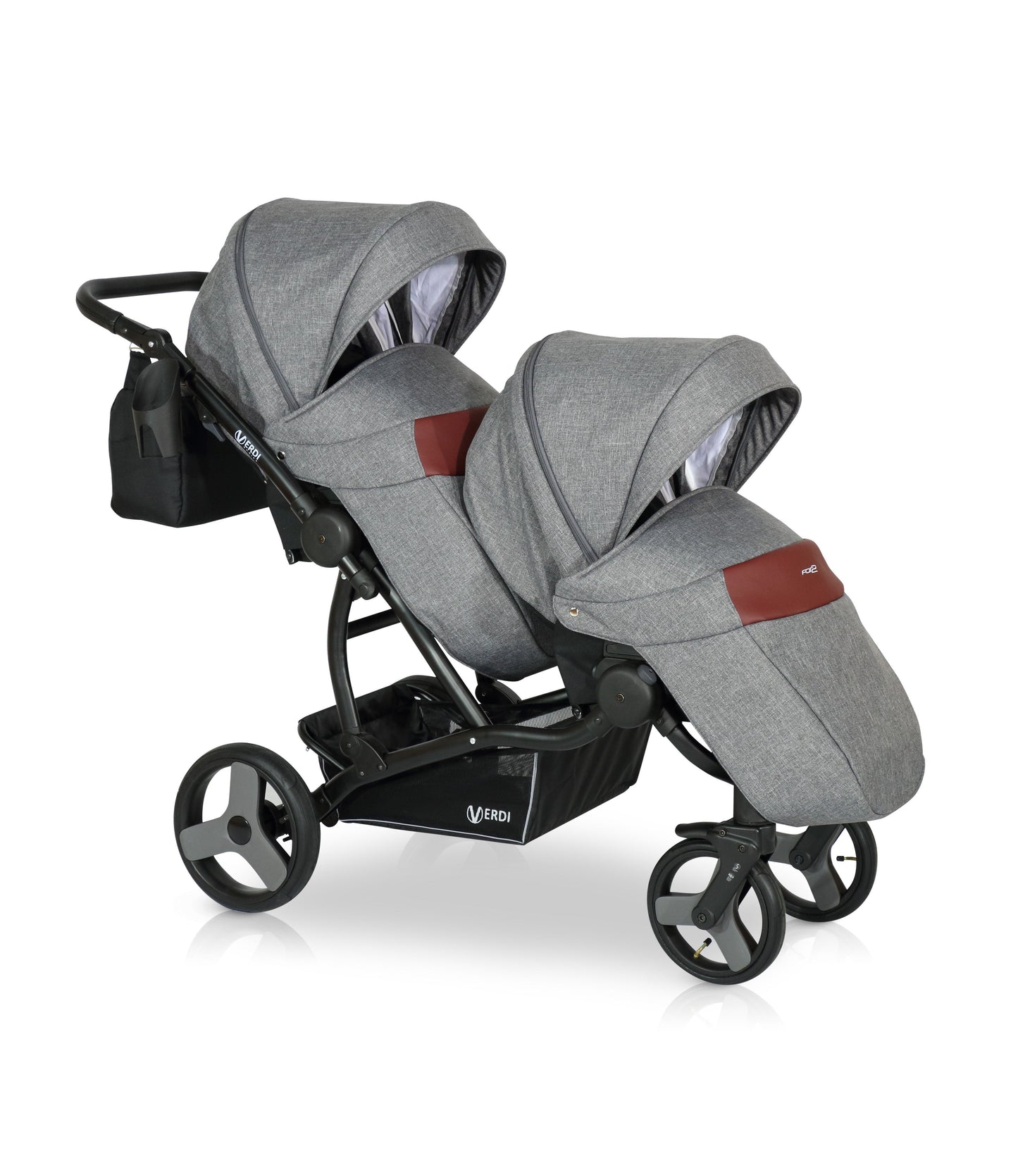 The For 2 Double buggy 3 in 1 | 2 in 1 – 3in1 Baby Pram Stroller Travel System with Car Seat – LuxePram UK