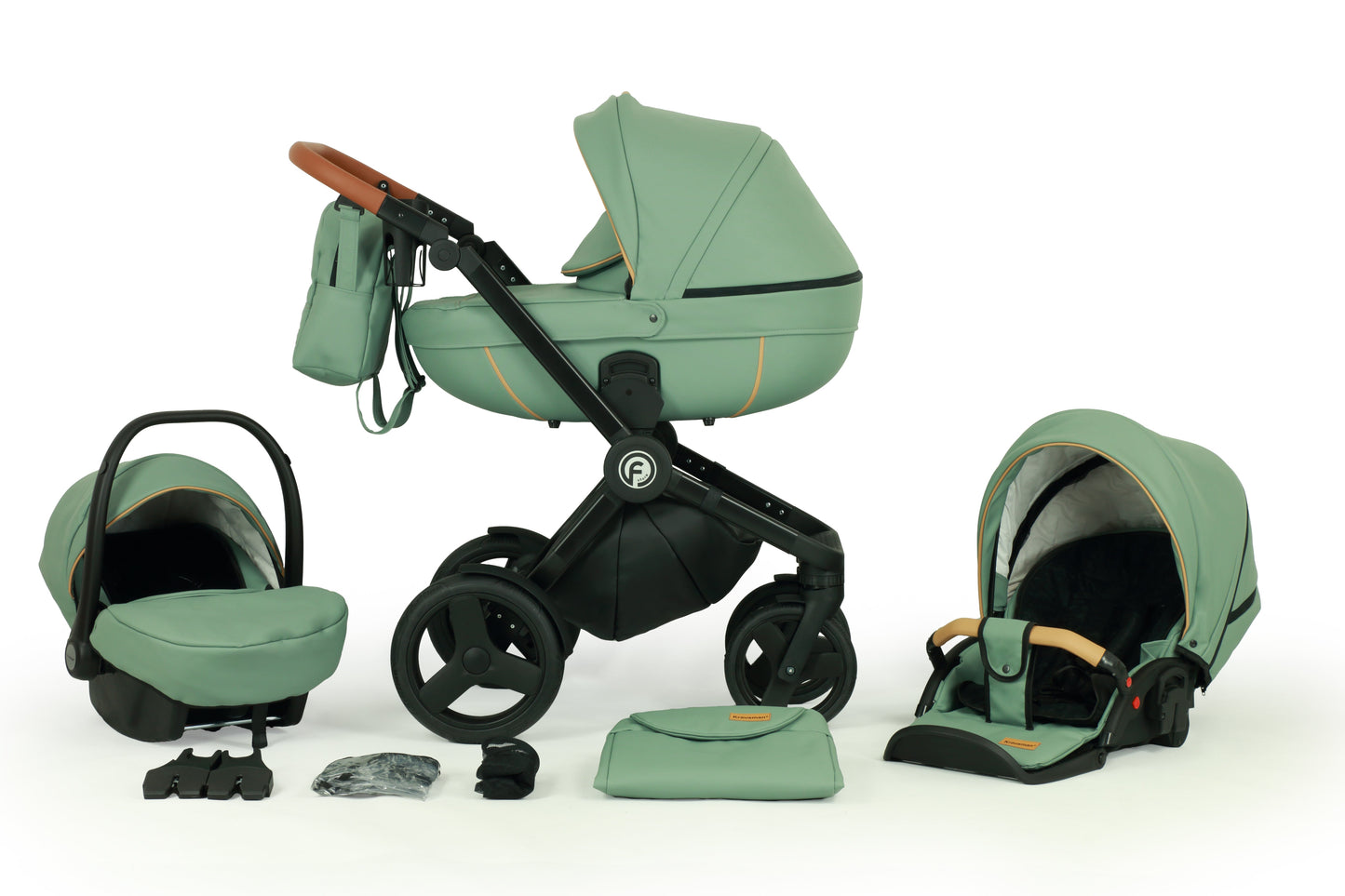 Futuro Stroller 3 in 1 Travel System – 3in1 Baby Pram Stroller Travel System with Car Seat – LuxePram UK