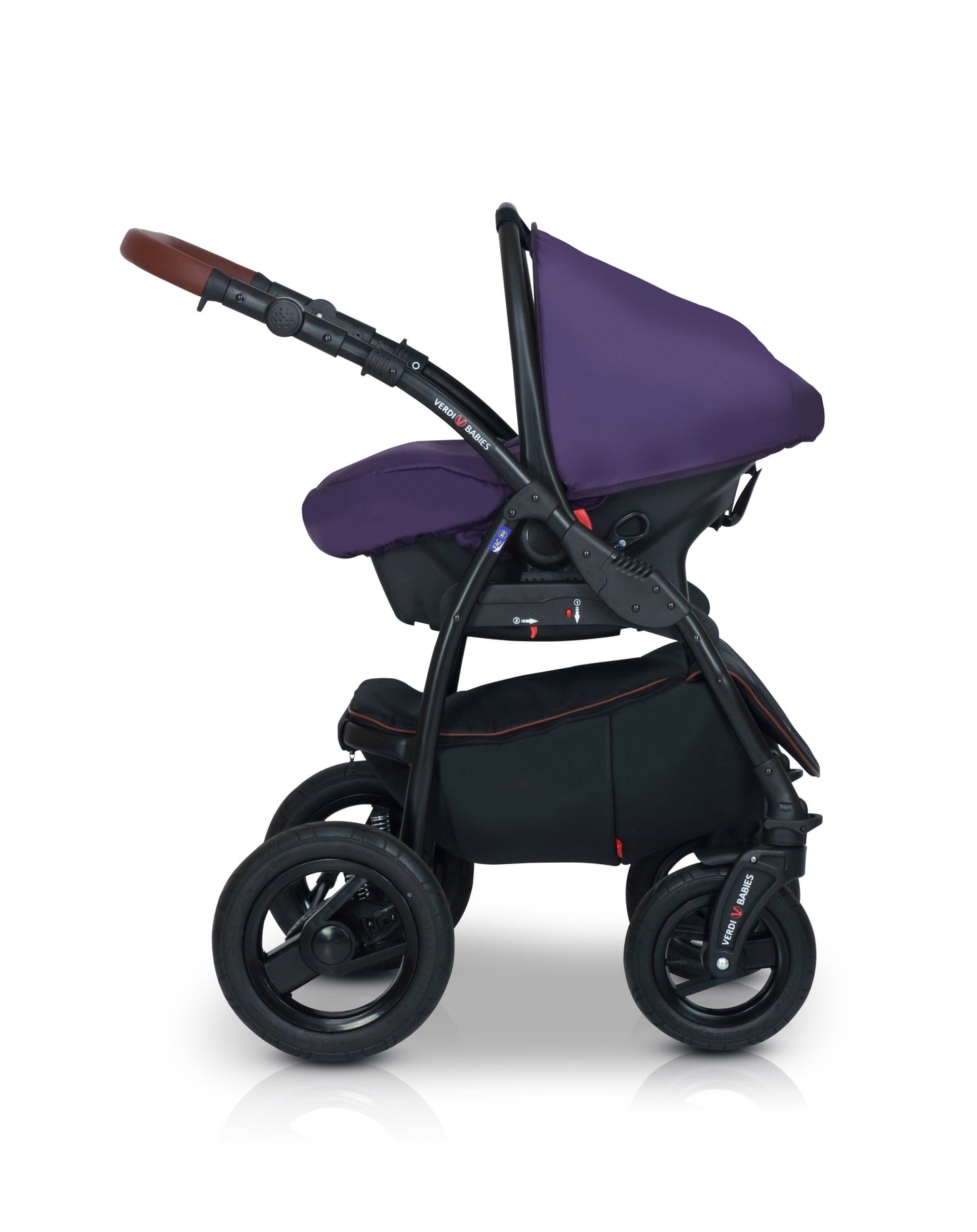 Optima Black Line Stroller 3in1 – 3in1 Baby Pram Stroller Travel System with Car Seat – LuxePram UK