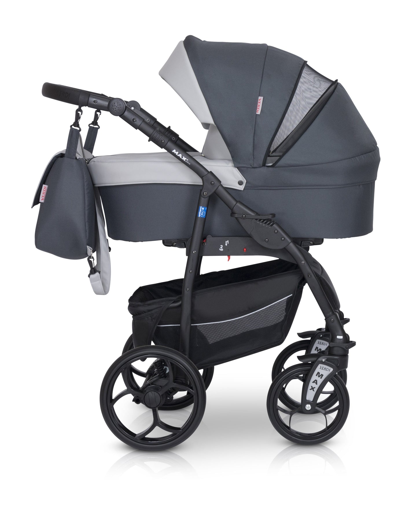 Max Plus Stroller 3in1 β 3in1 Baby Pram Stroller Travel System with Car Seat β LuxePram UK