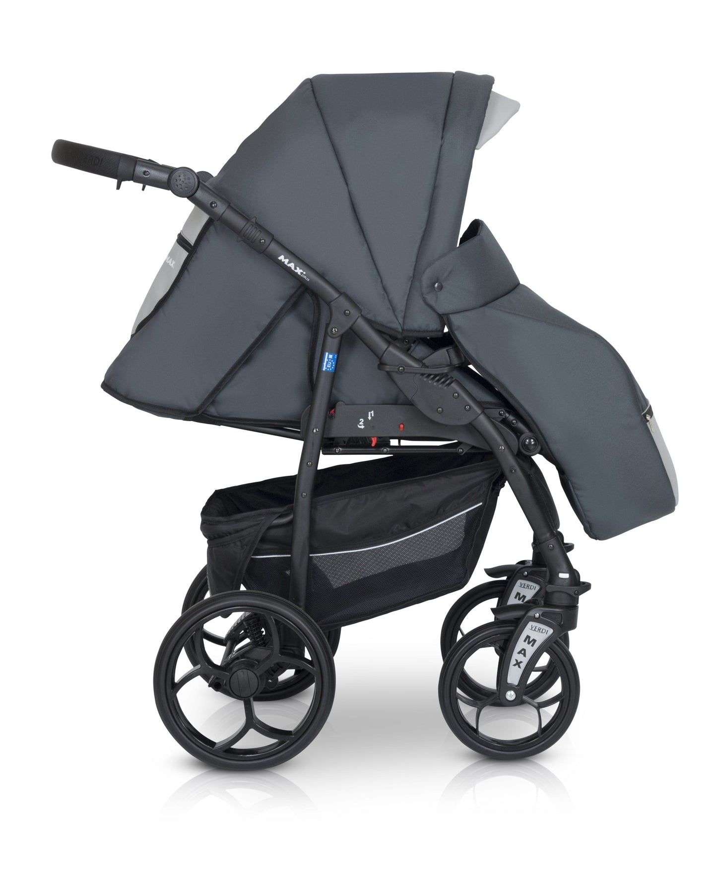 Max Plus Stroller 3in1 β 3in1 Baby Pram Stroller Travel System with Car Seat β LuxePram UK