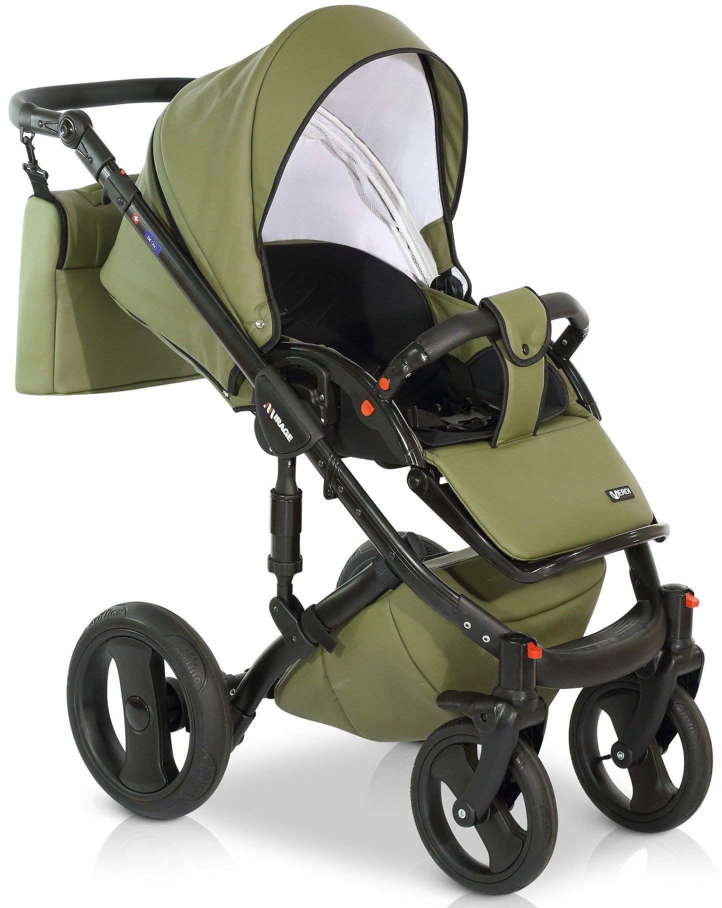 Mirage Livio Eco Premium Stroller 3in1 – 3in1 Baby Pram Stroller Travel System with Car Seat – LuxePram UK