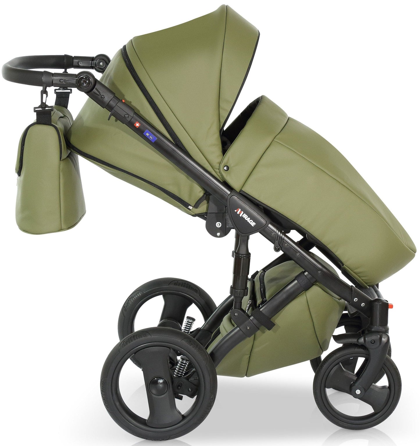 Mirage Livio Eco Premium Stroller 3in1 – 3in1 Baby Pram Stroller Travel System with Car Seat – LuxePram UK