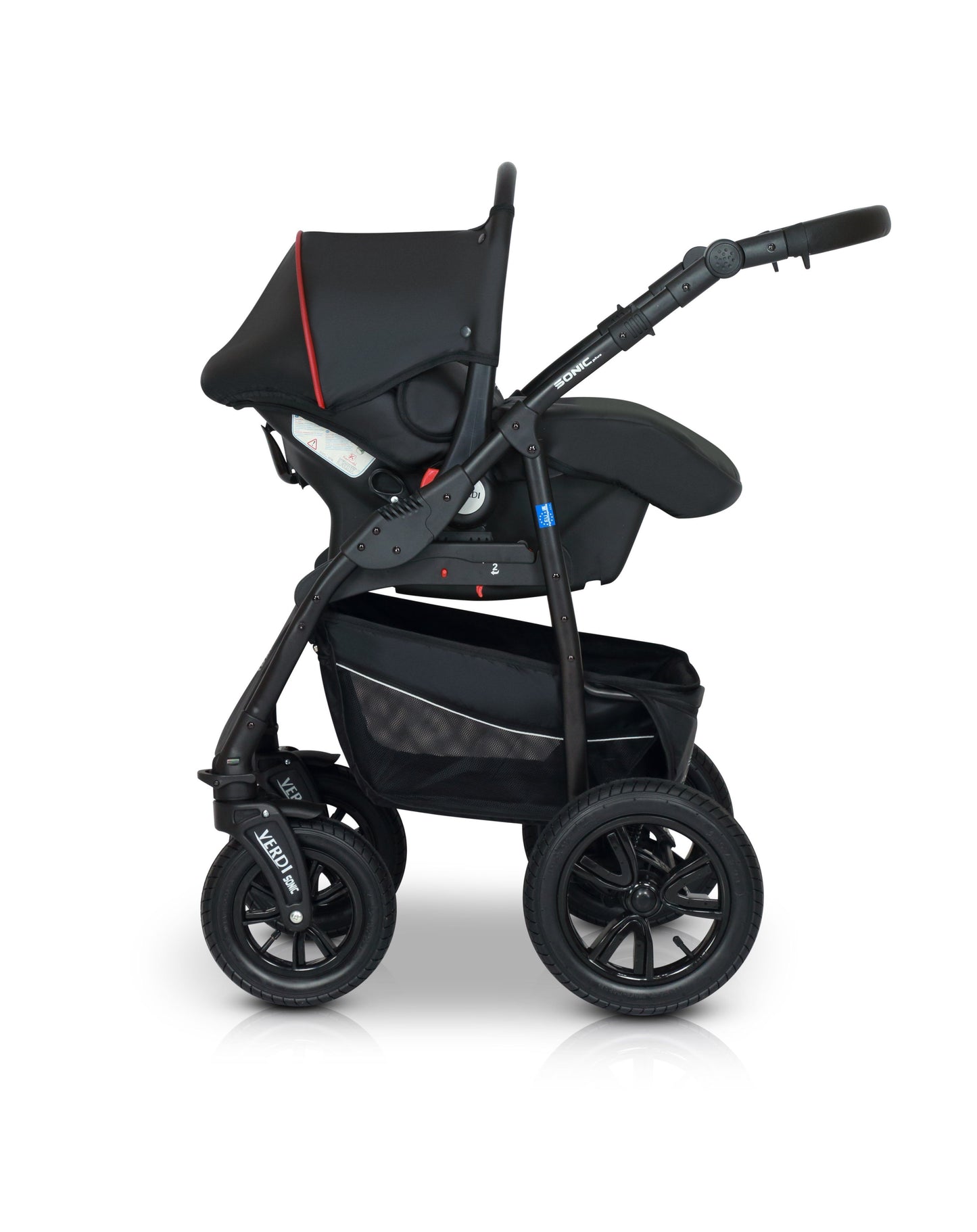 SONIC Stroller Plus 3in1 – 3in1 Baby Pram Stroller Travel System with Car Seat – LuxePram UK