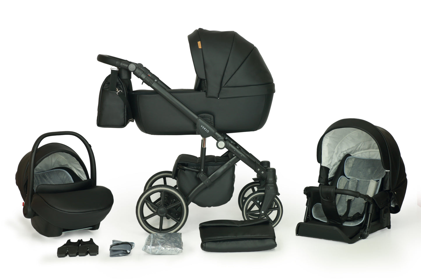 The Verso 3in1 Stroller – 3in1 Baby Pram Stroller Travel System with Car Seat – LuxePram UK