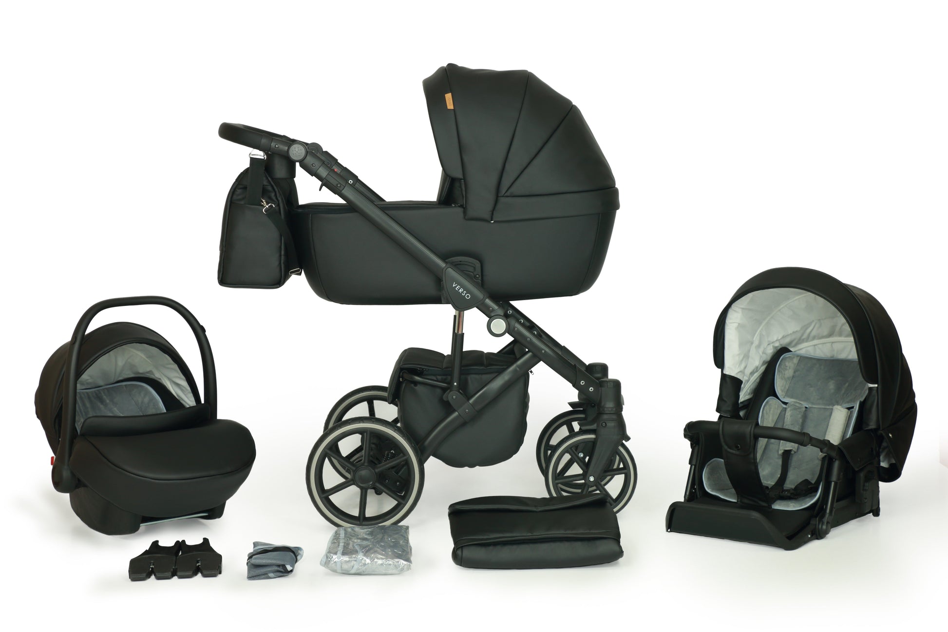 The Verso 3in1 Stroller – 3in1 Baby Pram Stroller Travel System with Car Seat – LuxePram UK
