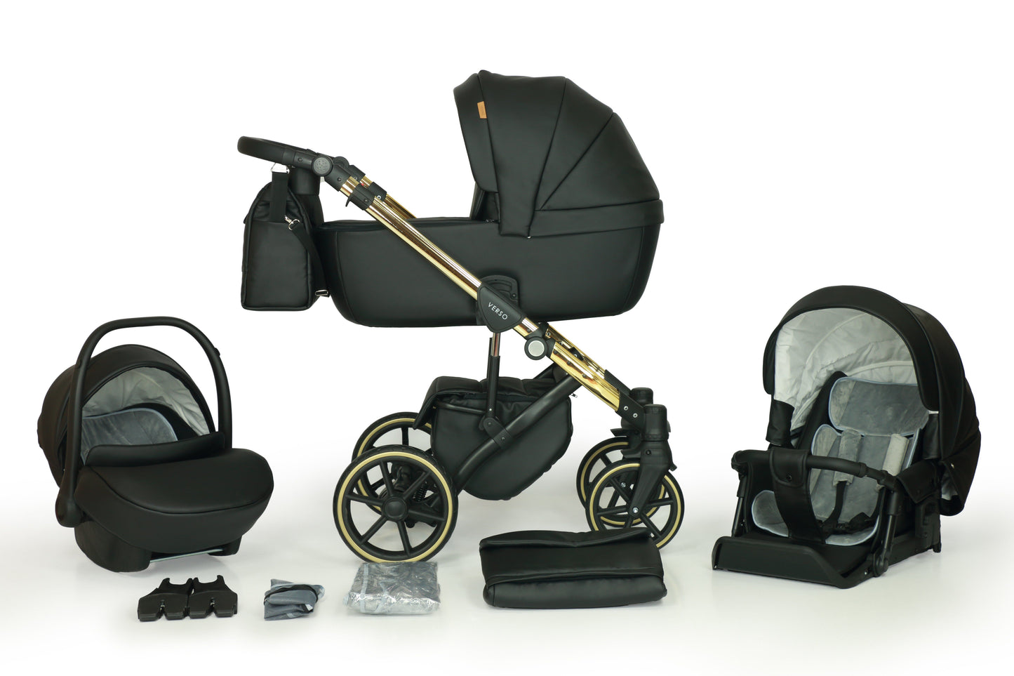 The Verso 3in1 Stroller – 3in1 Baby Pram Stroller Travel System with Car Seat – LuxePram UK