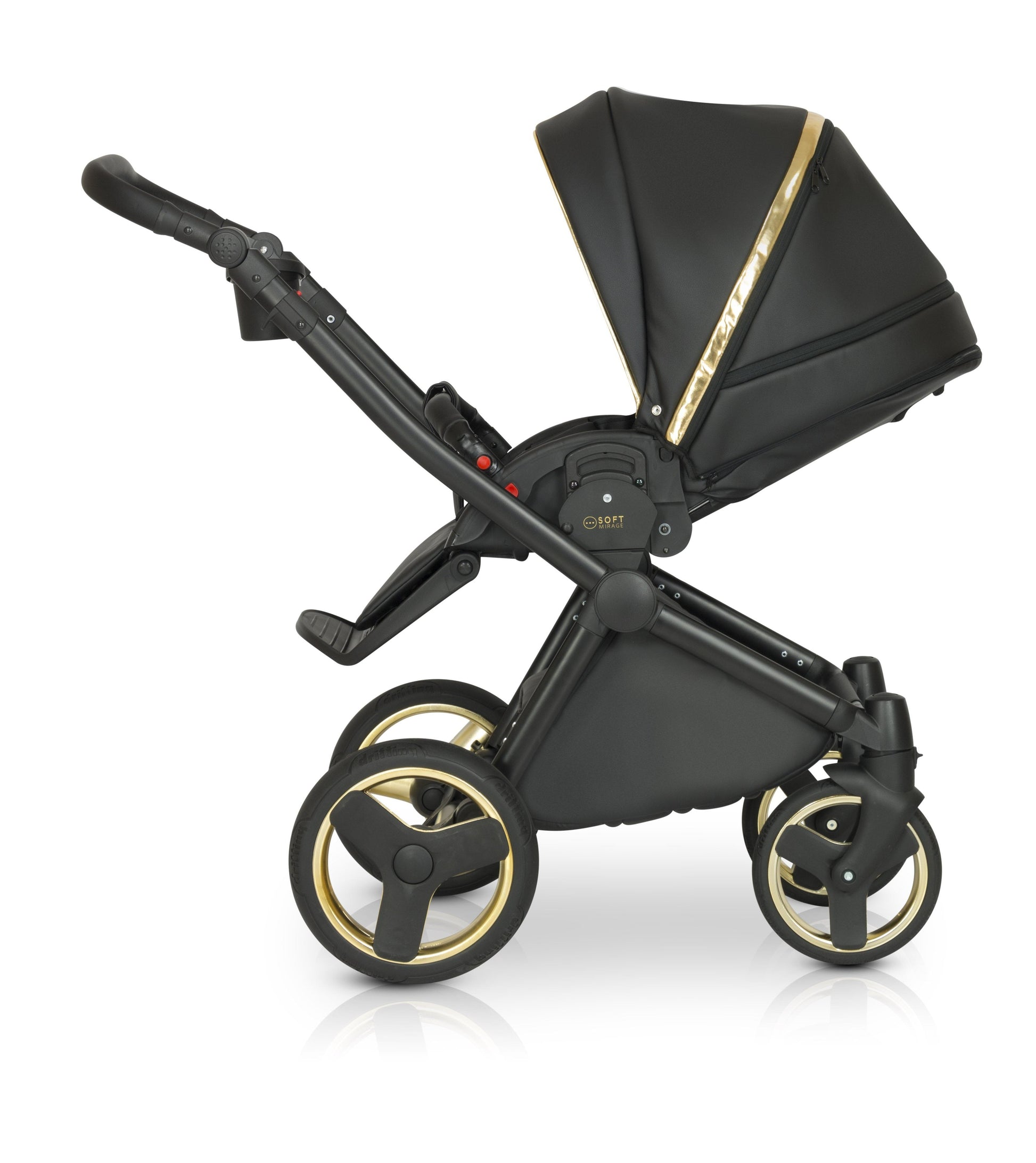 Mirage Soft Stroller 3in1 – 3in1 Baby Pram Stroller Travel System with Car Seat – LuxePram UK