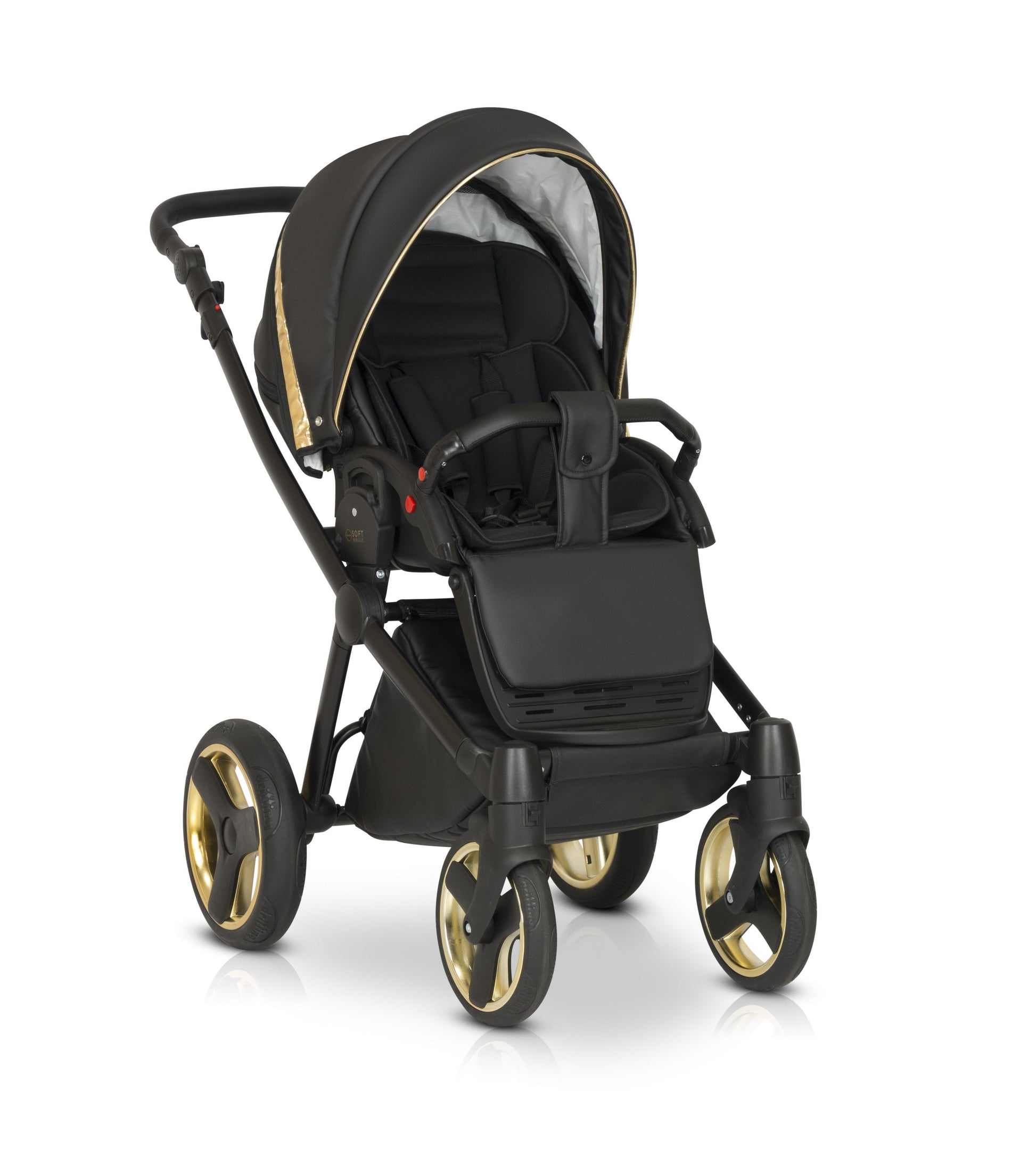 Mirage Soft Stroller 3in1 – 3in1 Baby Pram Stroller Travel System with Car Seat – LuxePram UK