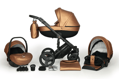 Mirage Limited Edition Stroller 3in1 – 3in1 Baby Pram Stroller Travel System with Car Seat – LuxePram UK