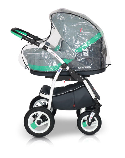 Optima Eco Line Stroller 3in1 – 3in1 Baby Pram Stroller Travel System with Car Seat – LuxePram UK