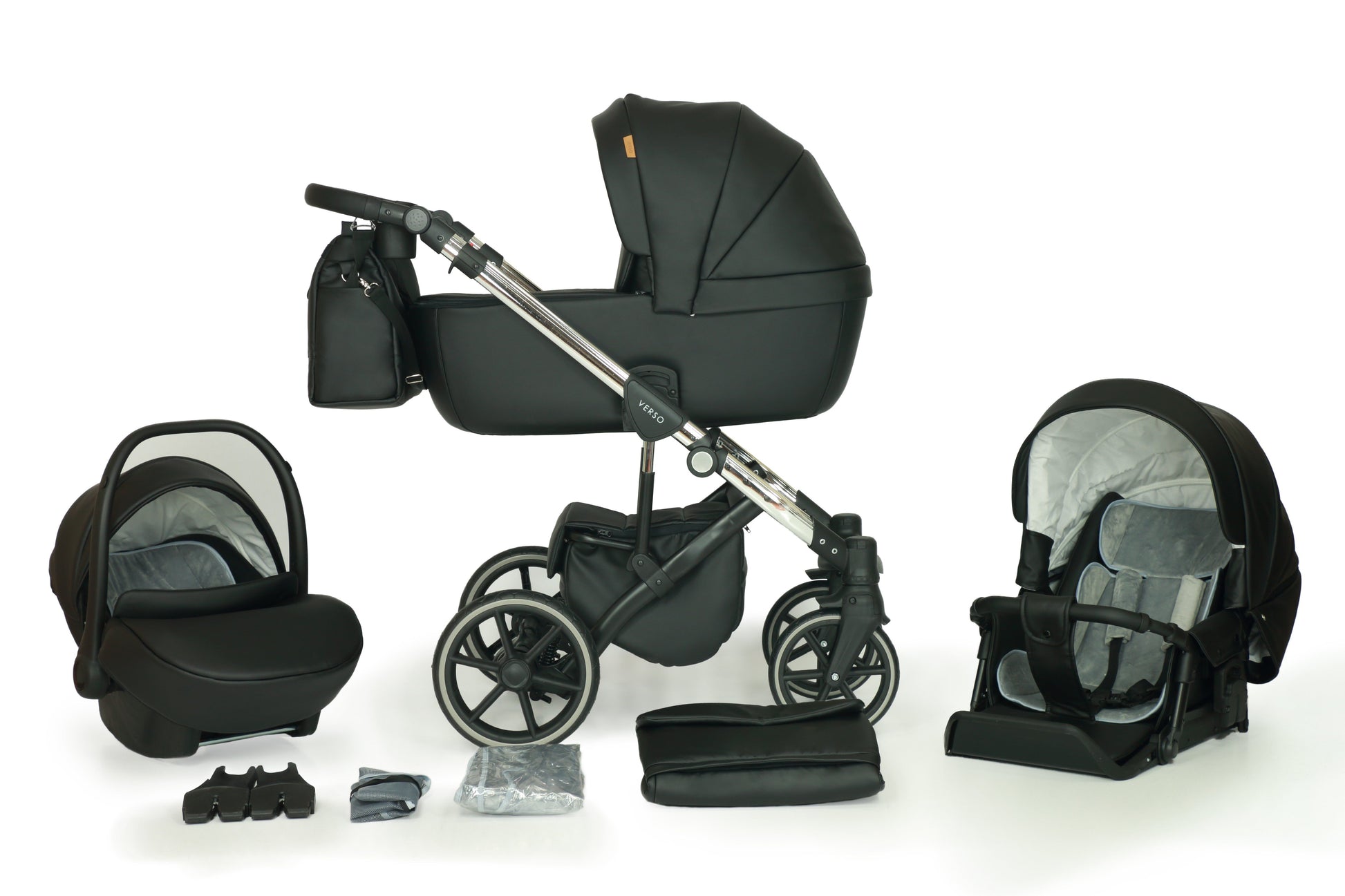 The Verso 3in1 Stroller – 3in1 Baby Pram Stroller Travel System with Car Seat – LuxePram UK