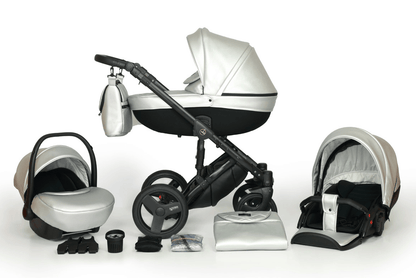 Mirage Limited Edition Stroller 3in1 – 3in1 Baby Pram Stroller Travel System with Car Seat – LuxePram UK
