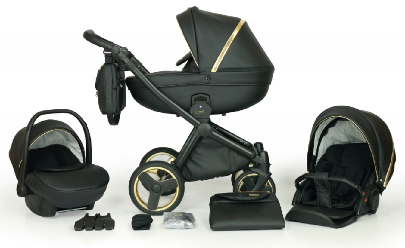 Mirage Soft Stroller 3in1 – 3in1 Baby Pram Stroller Travel System with Car Seat – LuxePram UK