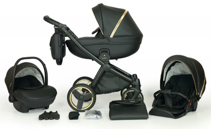 Mirage Soft Stroller 3in1 – 3in1 Baby Pram Stroller Travel System with Car Seat – LuxePram UK