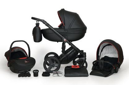 Mirage Limited Edition Stroller 3in1 – 3in1 Baby Pram Stroller Travel System with Car Seat – LuxePram UK