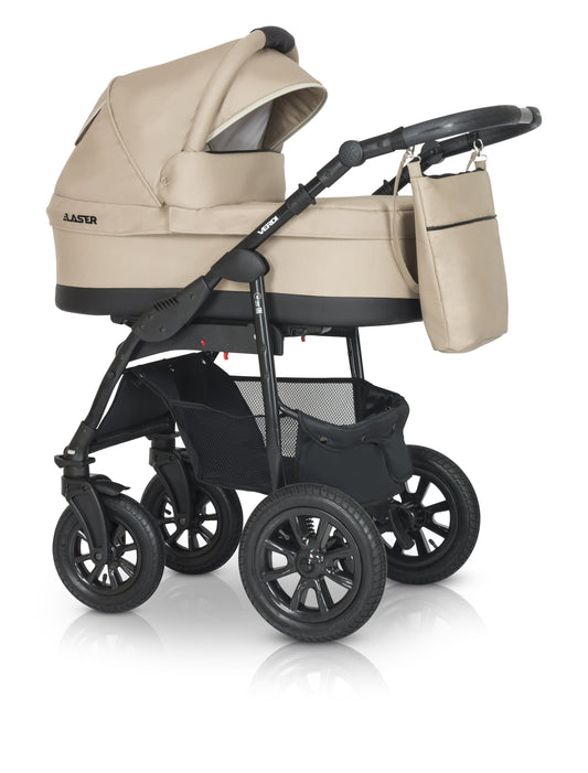 Laser Black Stroller 3in1.