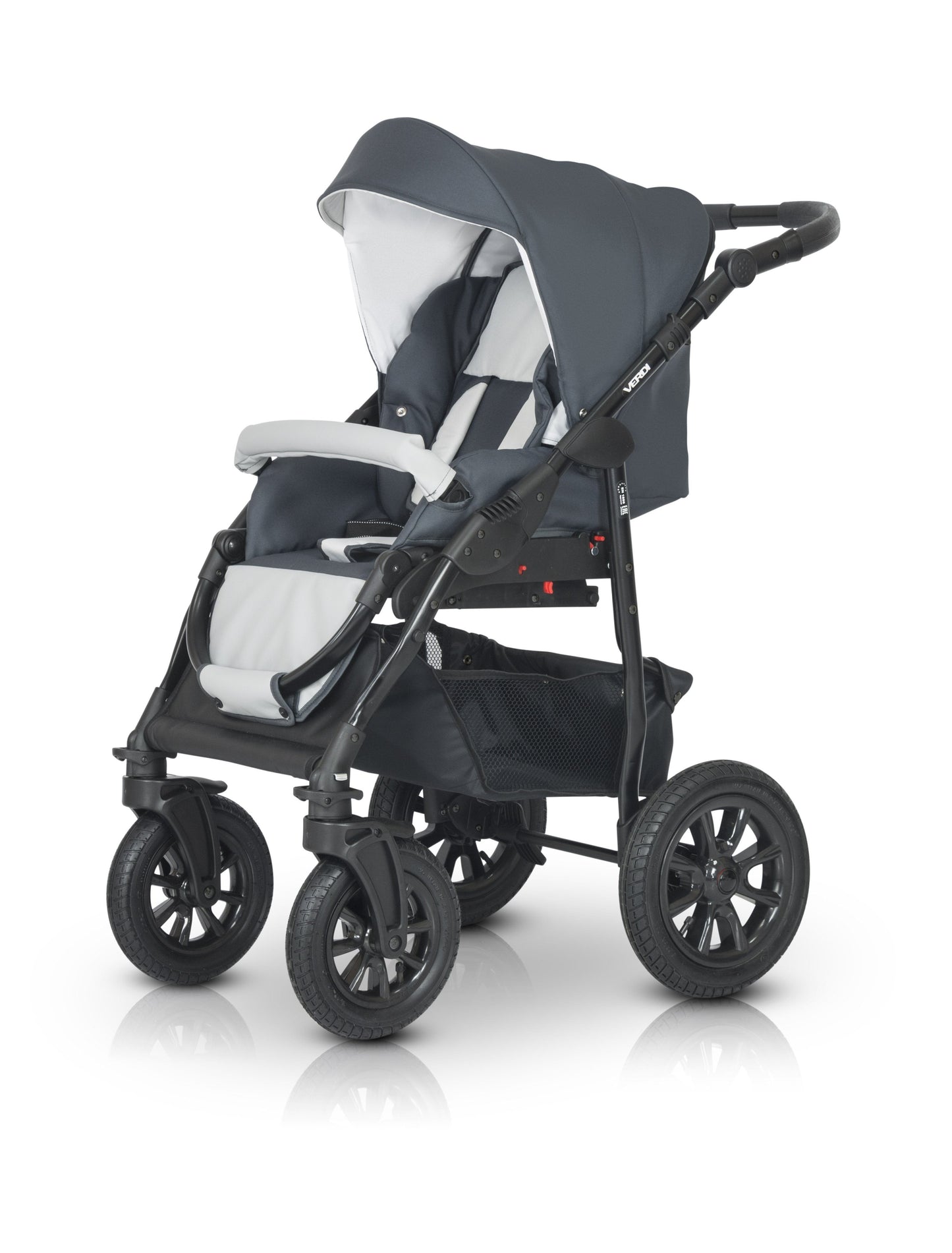 Laser Black Stroller 3in1 – 3in1 Baby Pram Stroller Travel System with Car Seat – LuxePram UK