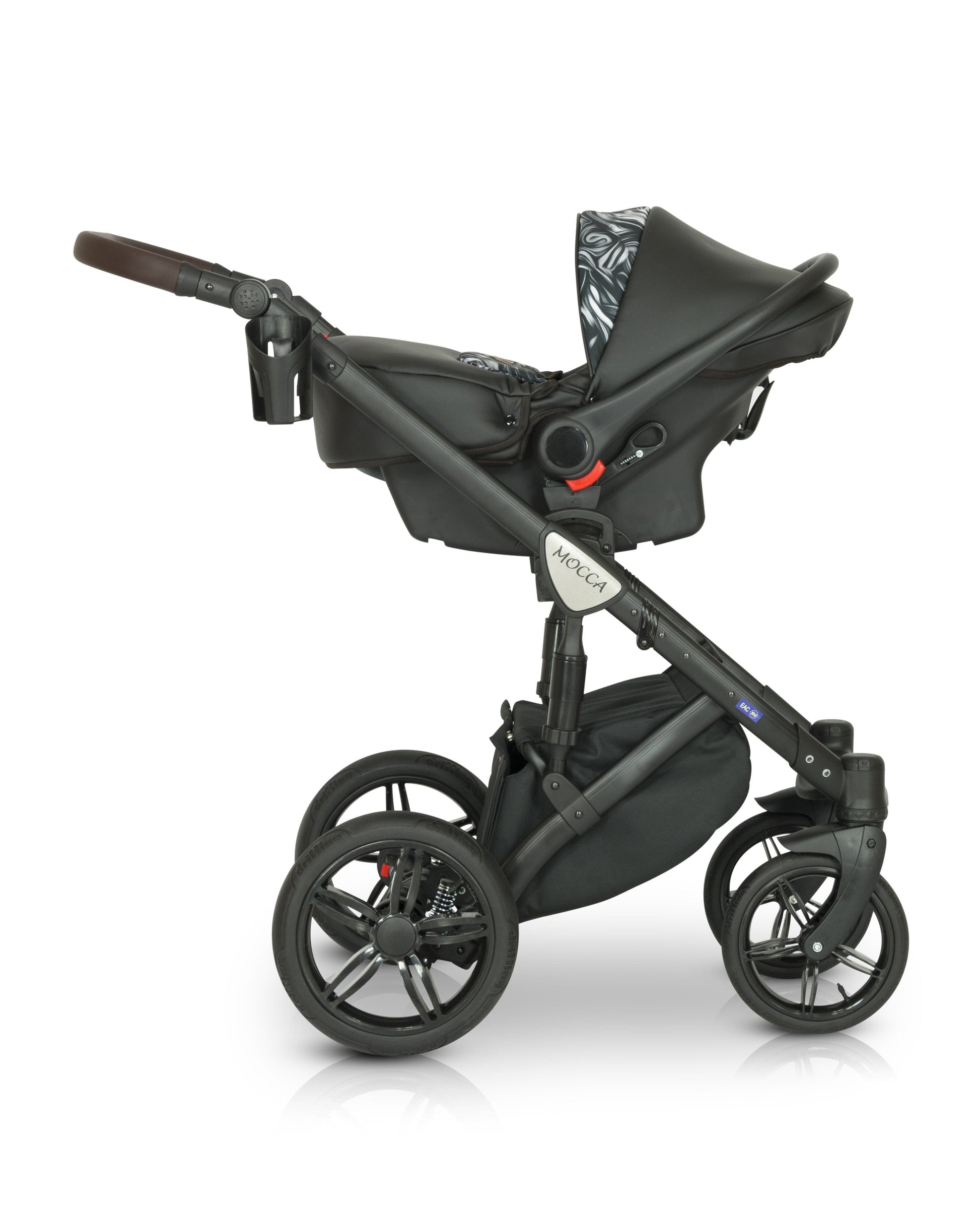 Mocca Stroller 3in1 – 3in1 Baby Pram Stroller Travel System with Car Seat – LuxePram UK