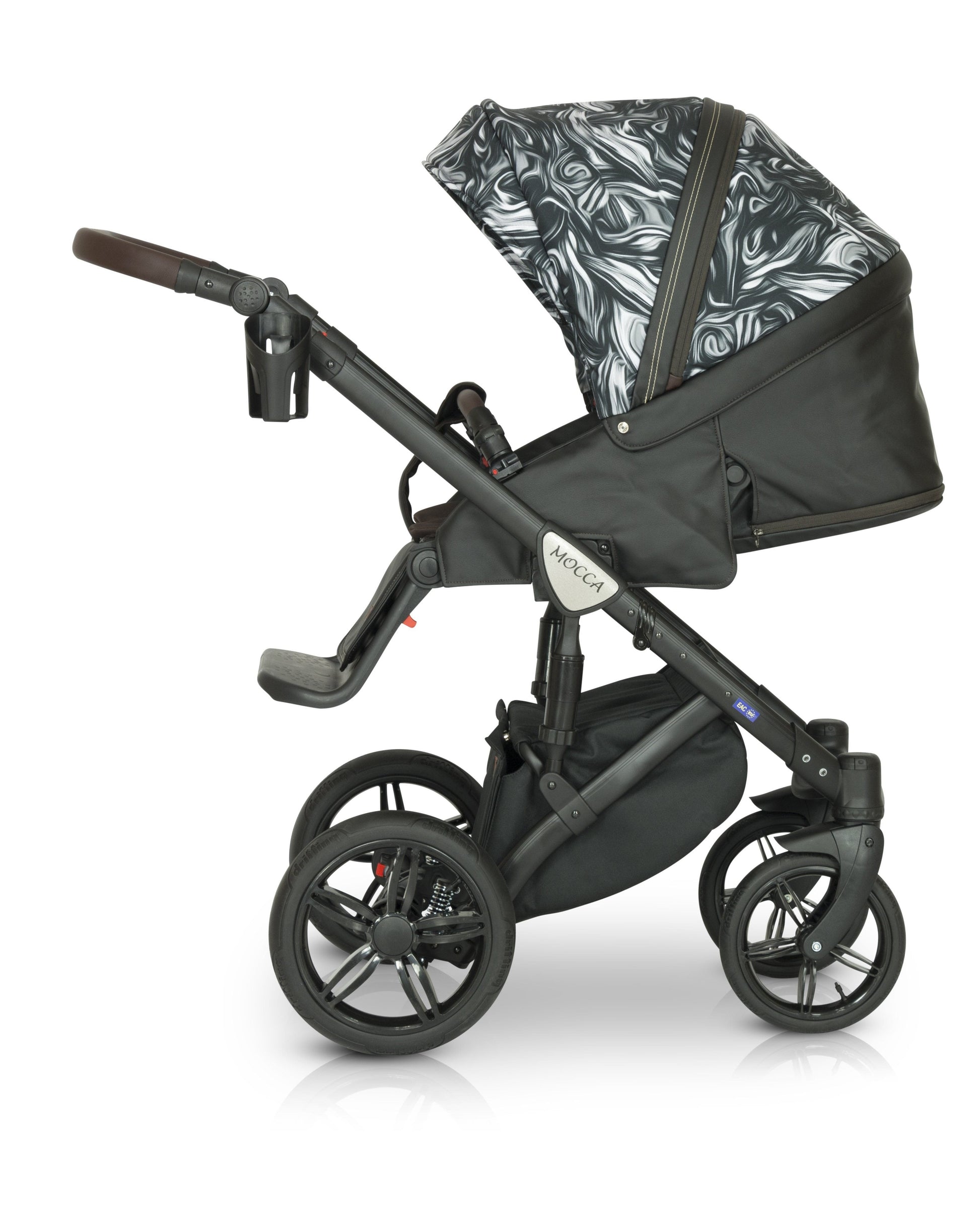 Mocca Stroller 3in1 – 3in1 Baby Pram Stroller Travel System with Car Seat – LuxePram UK