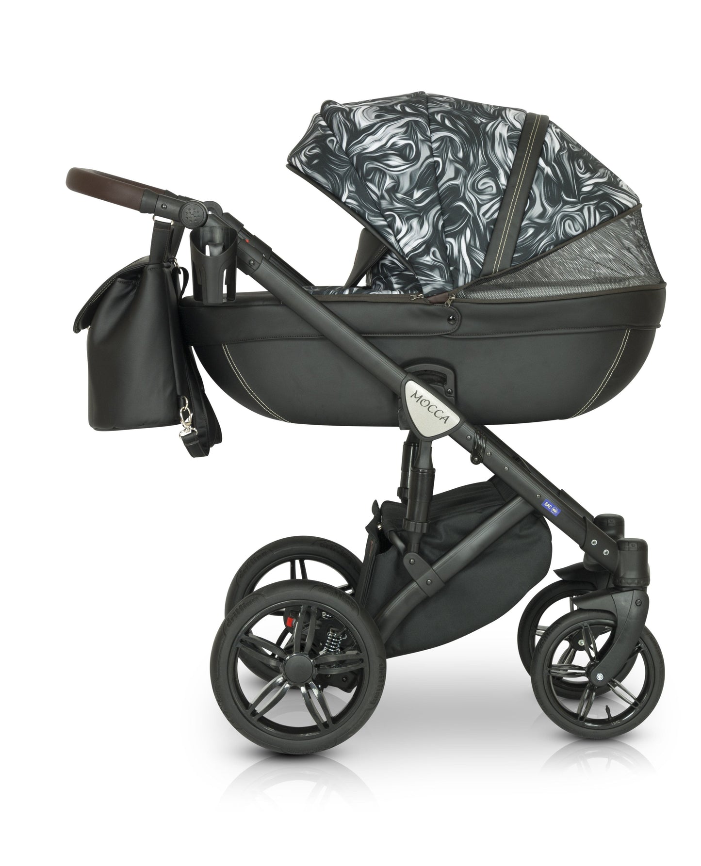 Mocca Stroller 3in1 – 3in1 Baby Pram Stroller Travel System with Car Seat – LuxePram UK