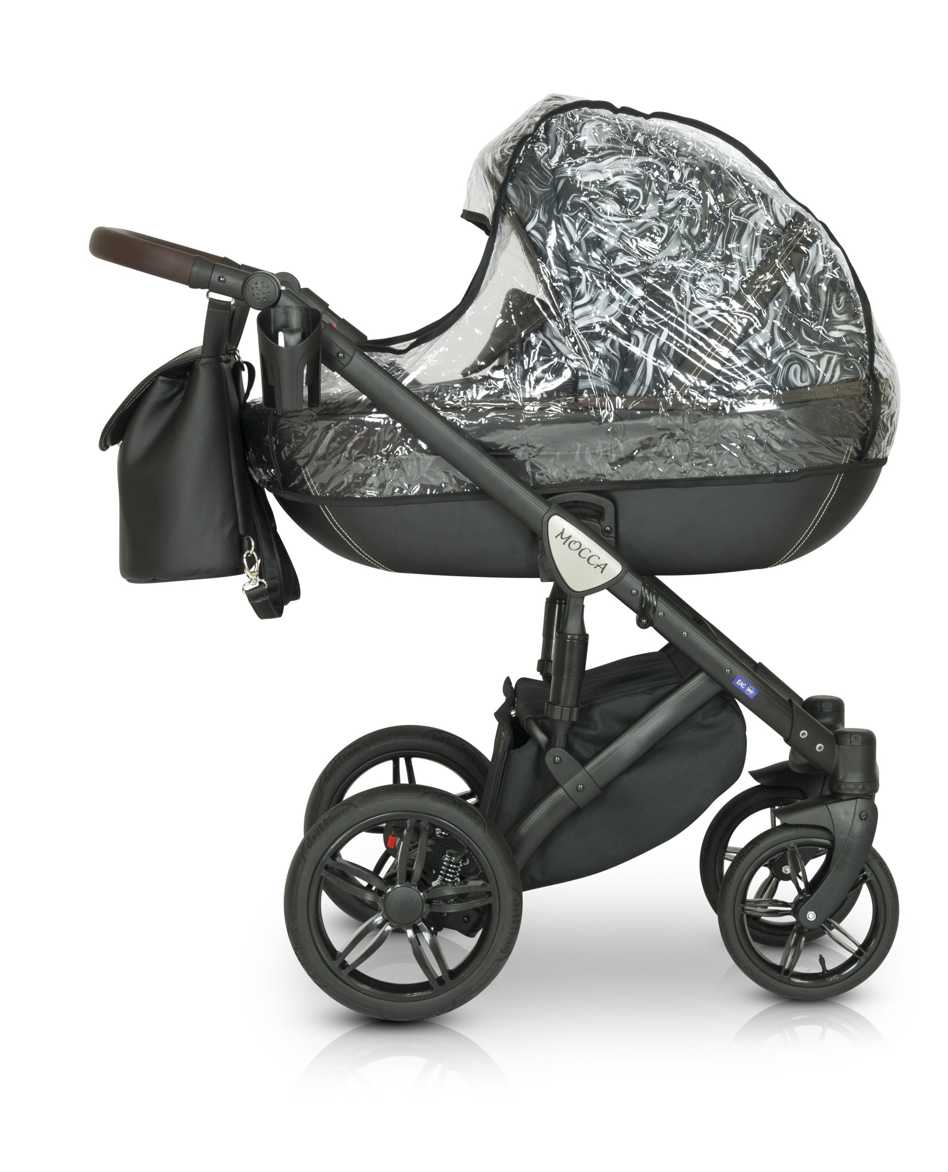Mocca Stroller 3in1 – 3in1 Baby Pram Stroller Travel System with Car Seat – LuxePram UK