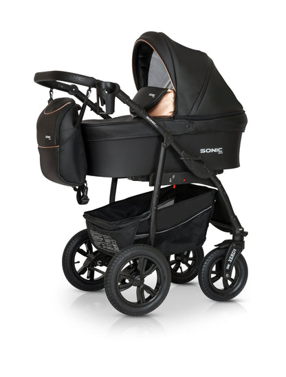 SONIC PRO 3in1 1 – 3in1 Baby Pram Stroller Travel System with Car Seat – LuxePram UK