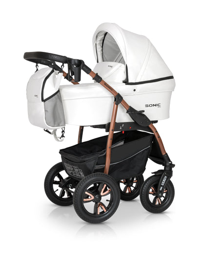 SONIC PRO 3in1 c2 – 3in1 Baby Pram Stroller Travel System with Car Seat – LuxePram UK