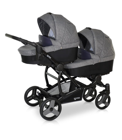 The For 2 Double buggy 3 in 1 | 2 in 1 6 2in1 – 3in1 Baby Pram Stroller Travel System with Car Seat – LuxePram UK