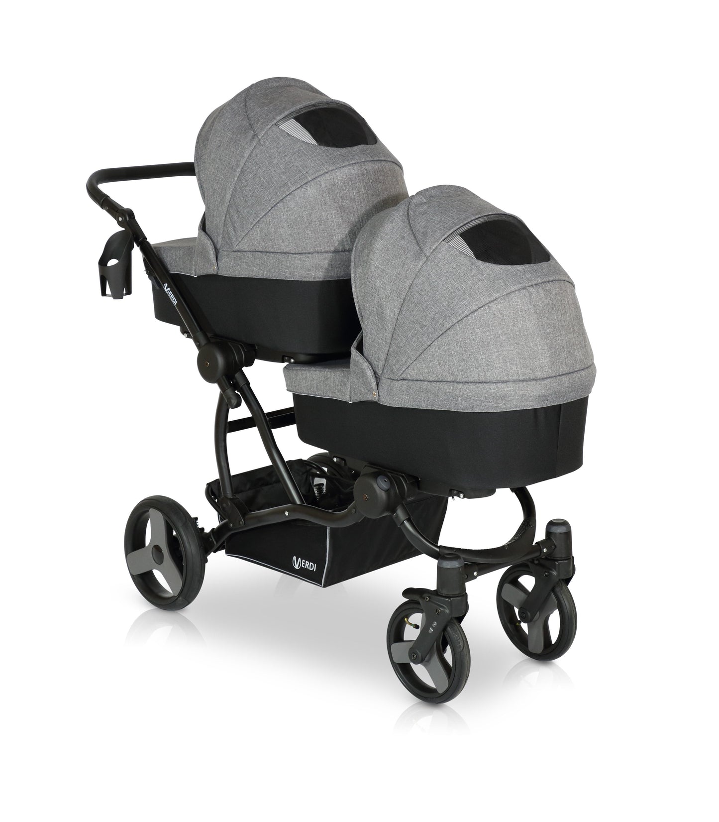 The For 2 Double buggy 3 in 1 | 2 in 1 – 3in1 Baby Pram Stroller Travel System with Car Seat – LuxePram UK