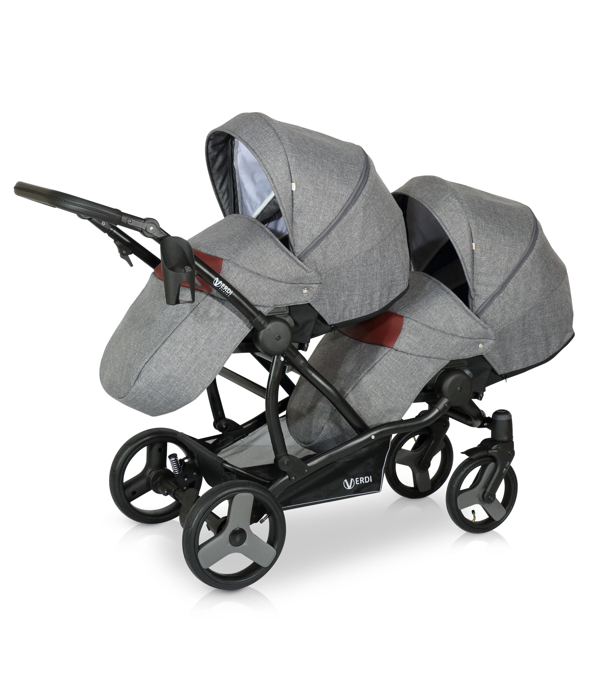 The For 2 Double buggy 3 in 1 | 2 in 1 – 3in1 Baby Pram Stroller Travel System with Car Seat – LuxePram UK
