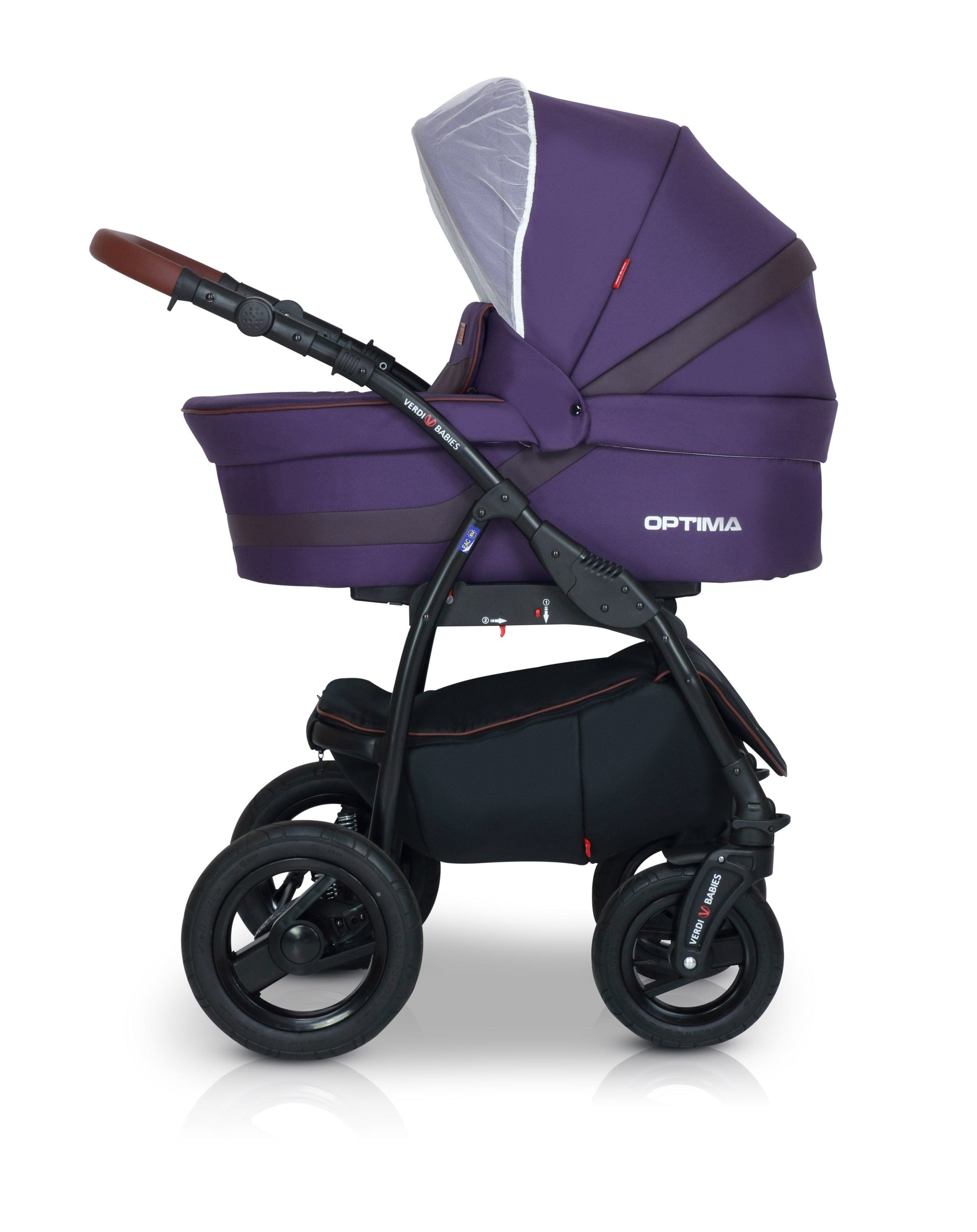 Optima Black Line Stroller 3in1 – 3in1 Baby Pram Stroller Travel System with Car Seat – LuxePram UK