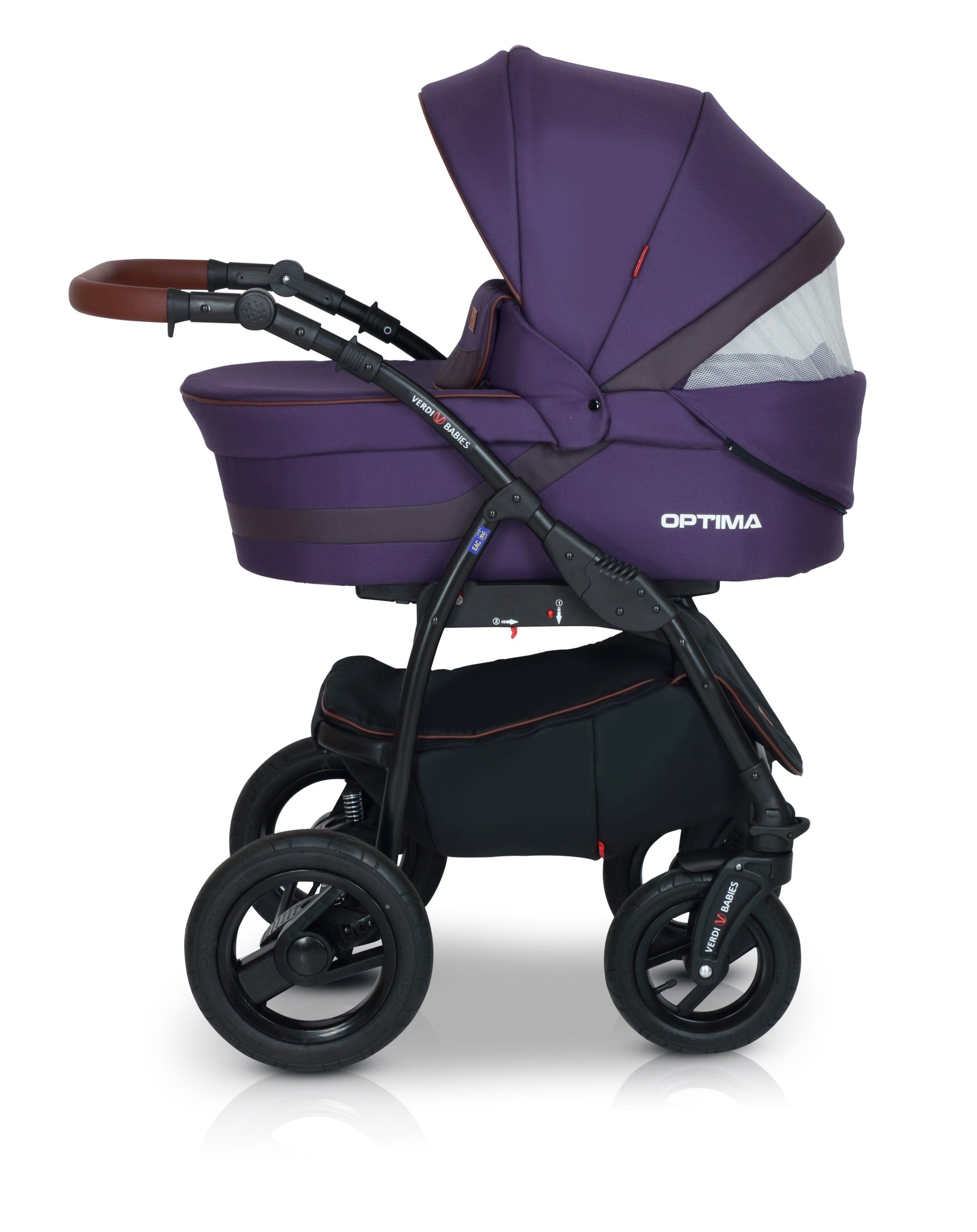 Optima Black Line Stroller 3in1 – 3in1 Baby Pram Stroller Travel System with Car Seat – LuxePram UK