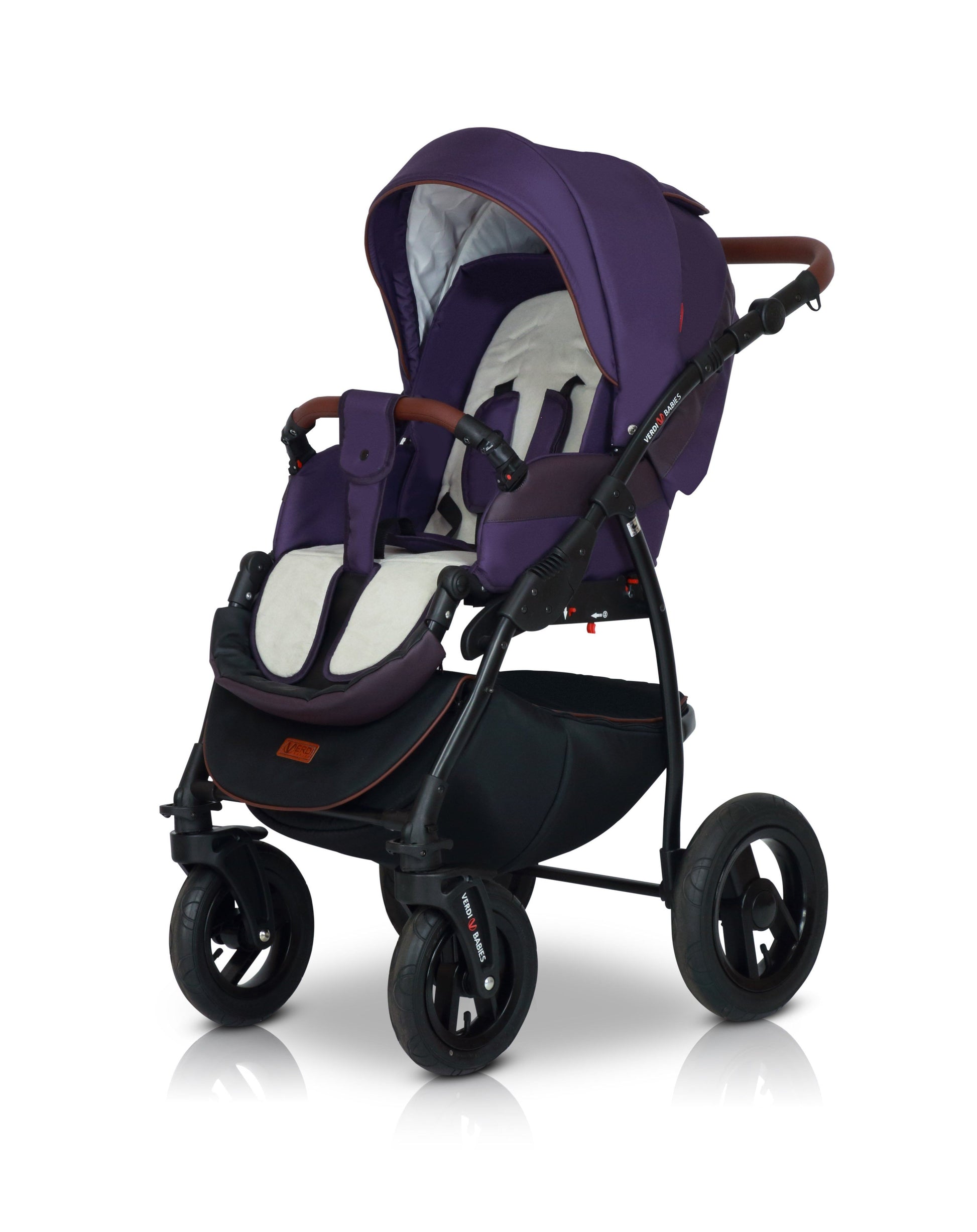 Optima Black Line Stroller 3in1 – 3in1 Baby Pram Stroller Travel System with Car Seat – LuxePram UK