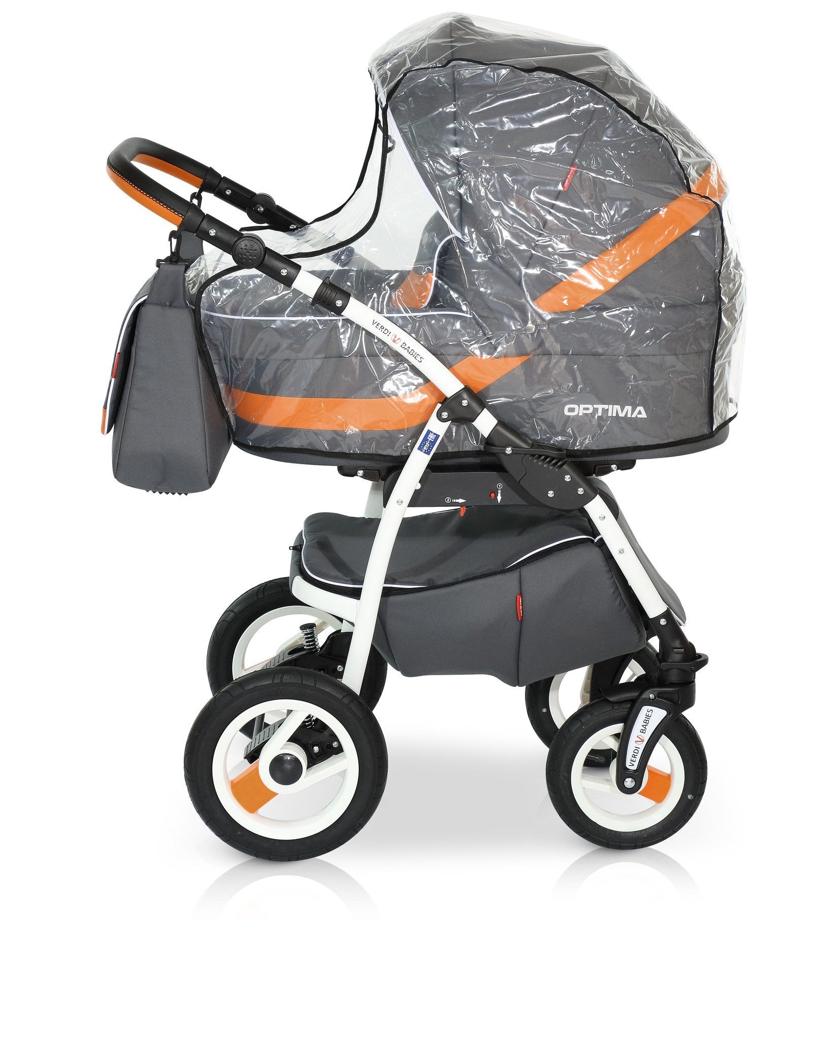 Optima Eco Line Stroller 3in1 – 3in1 Baby Pram Stroller Travel System with Car Seat – LuxePram UK
