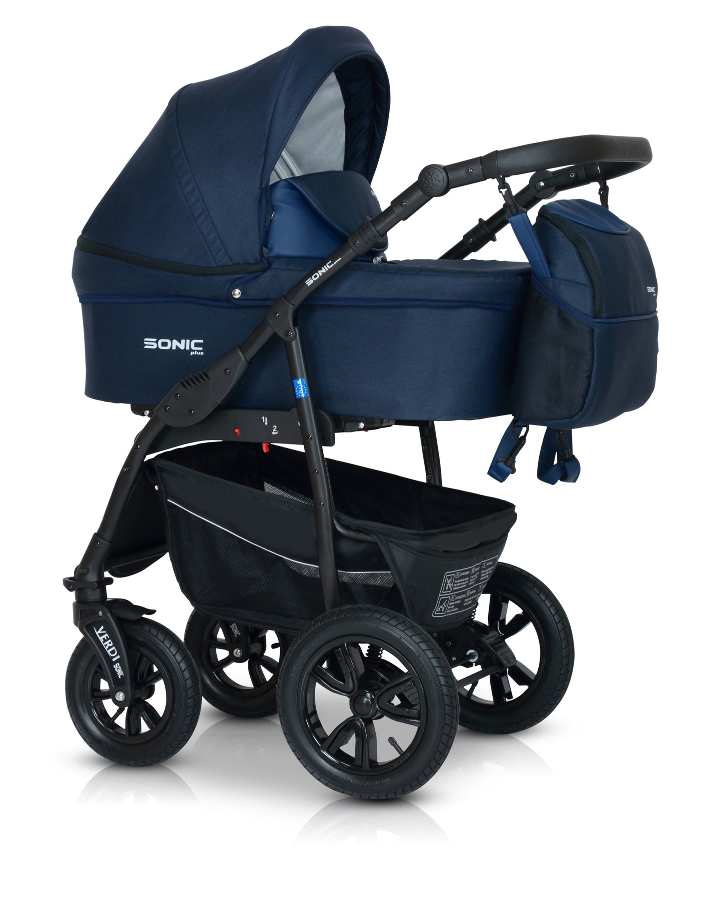 SONIC Stroller Plus 3in1 10 Linen Yale – 3in1 Baby Pram Stroller Travel System with Car Seat – LuxePram UK