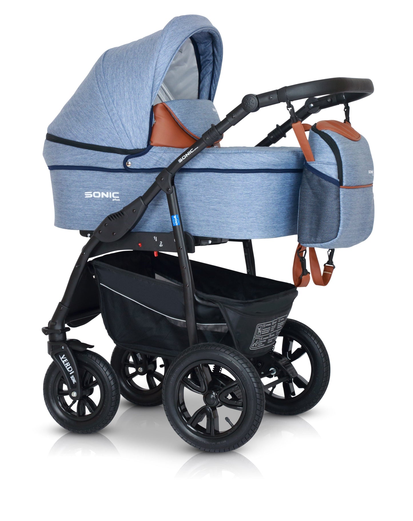 SONIC Stroller Plus 3in1 11 Linen Maya – 3in1 Baby Pram Stroller Travel System with Car Seat – LuxePram UK