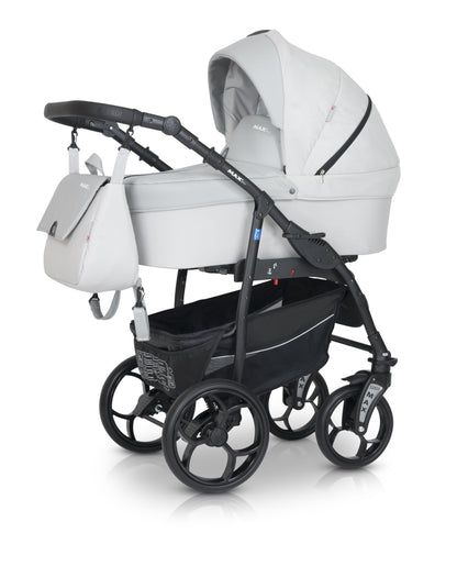Max Plus Stroller 3in1 4 Pearl – 3in1 Baby Pram Stroller Travel System with Car Seat – LuxePram UK