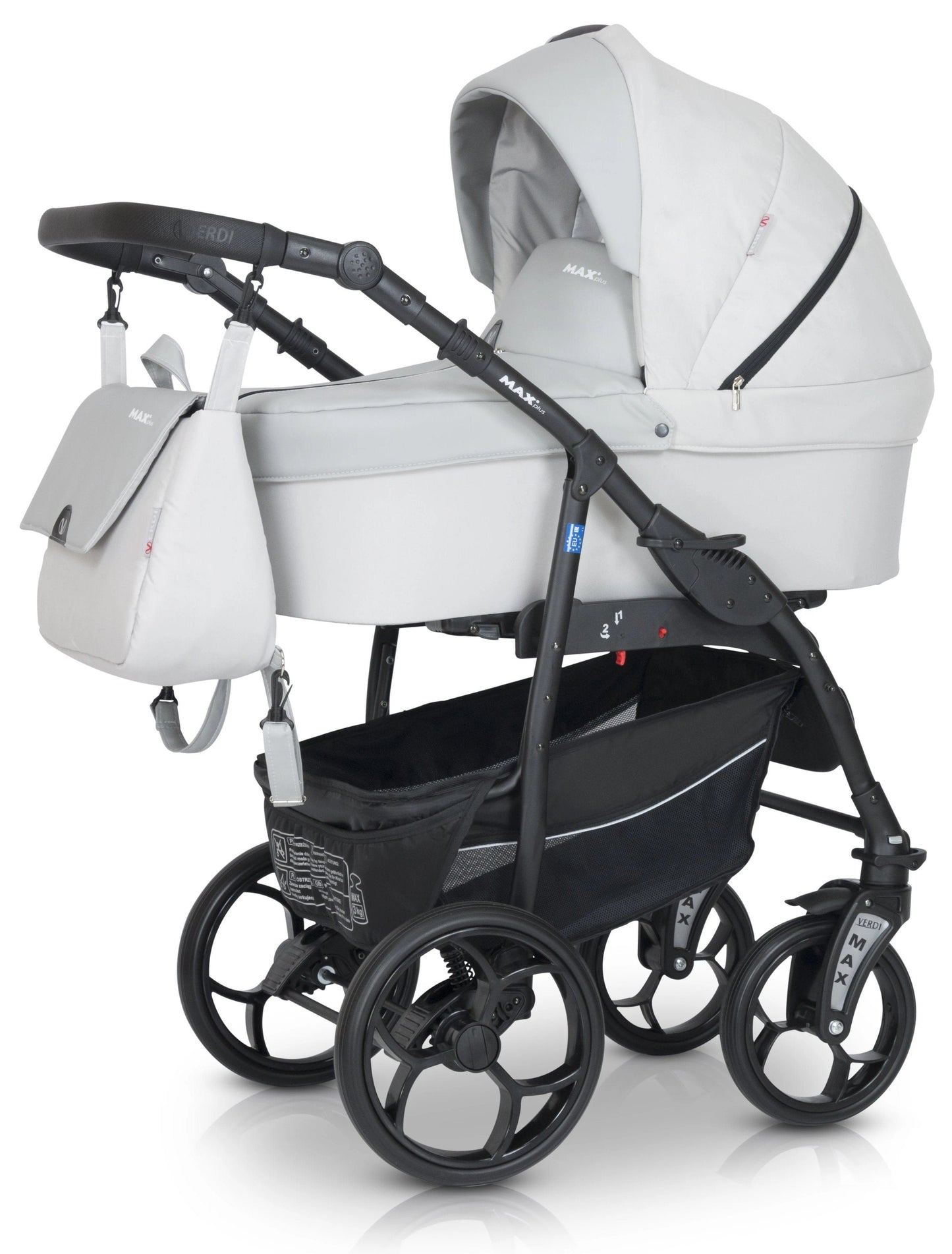 Max Plus Stroller 3in1 – 3in1 Baby Pram Stroller Travel System with Car Seat – LuxePram UK
