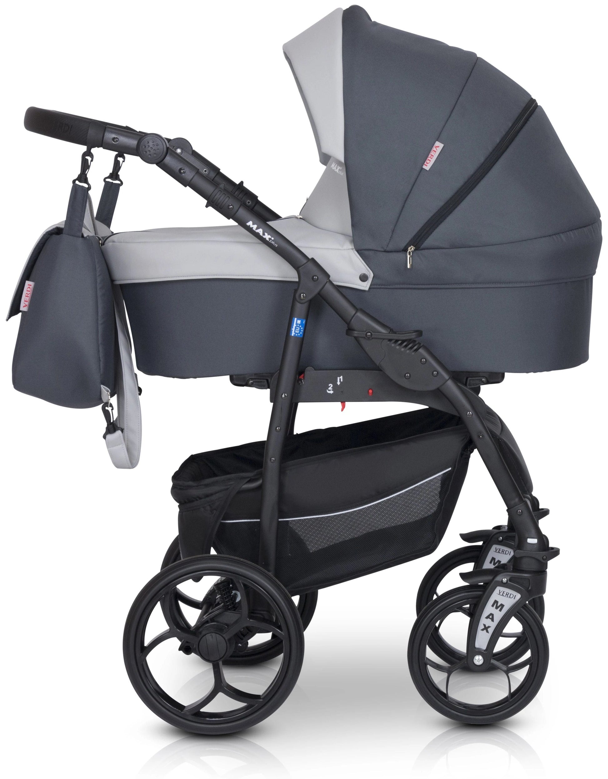 Max Plus Stroller 3in1 – 3in1 Baby Pram Stroller Travel System with Car Seat – LuxePram UK