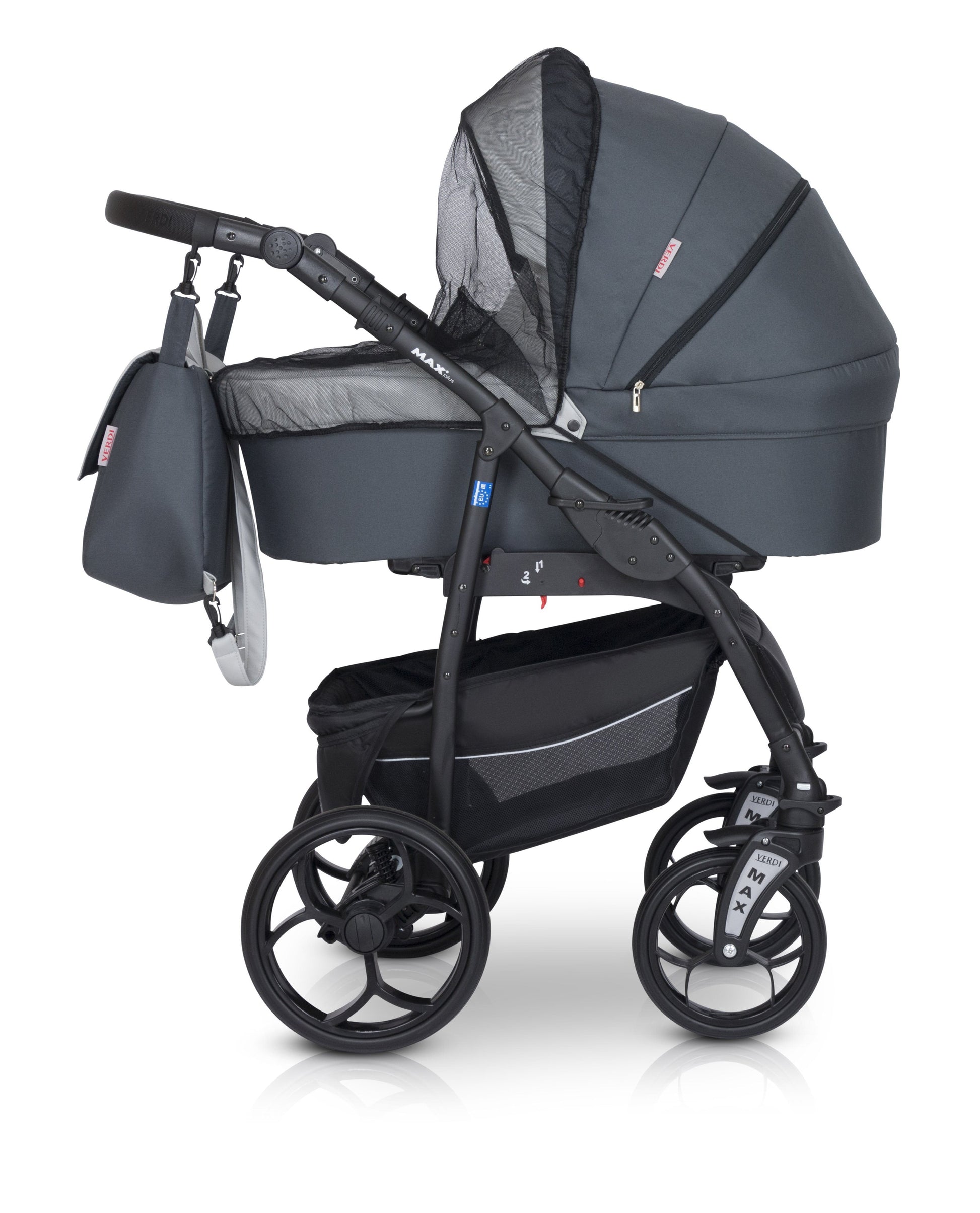 Max Plus Stroller 3in1 – 3in1 Baby Pram Stroller Travel System with Car Seat – LuxePram UK